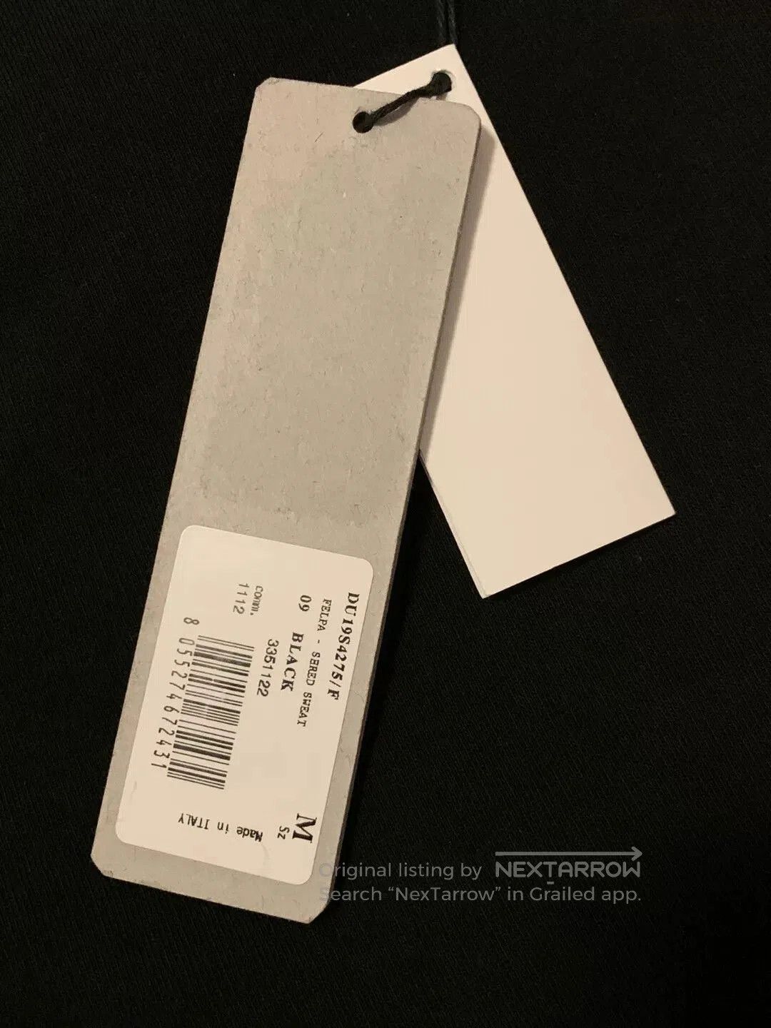 Rick Owens black rick owens ro sweatshirt. Size US M / EU 48-50 / 2 - 4 Thumbnail