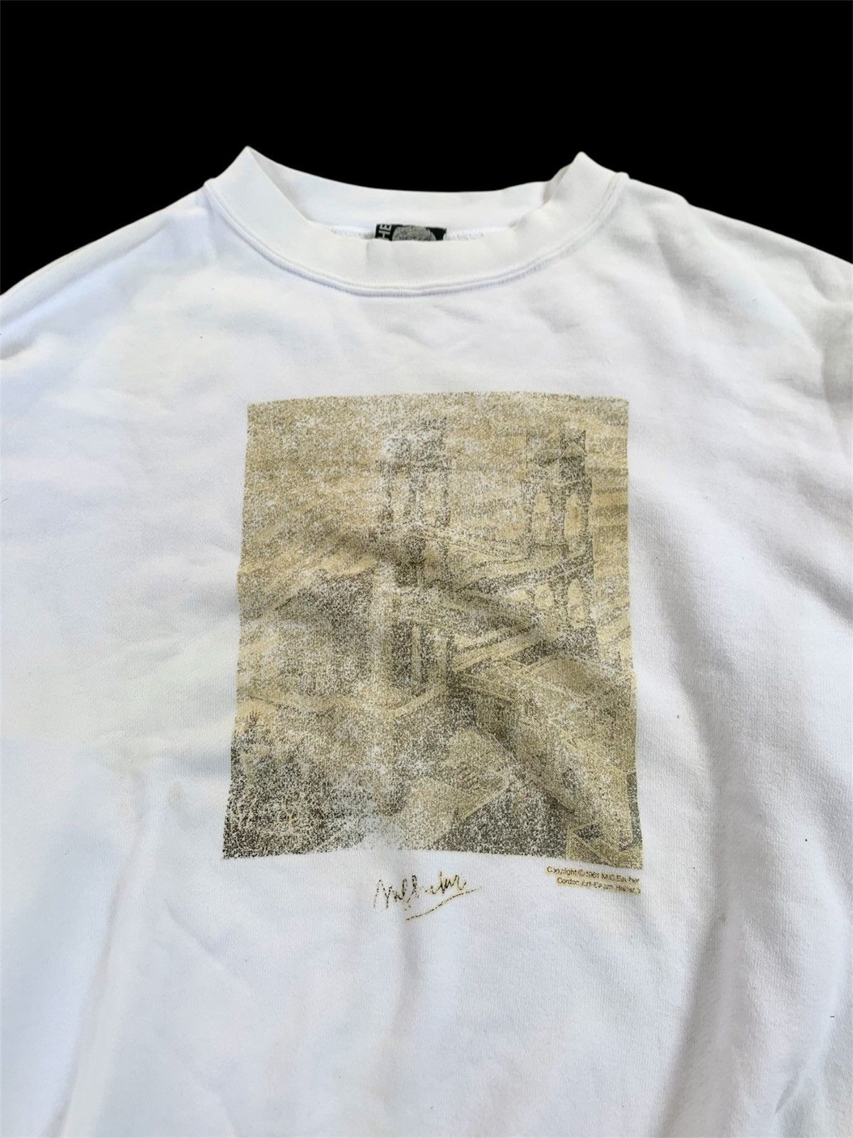 Vintage Vintage 90s Mc Esher Sweatshirt Size US L / EU 52-54 / 3 - 2 Thumbnail