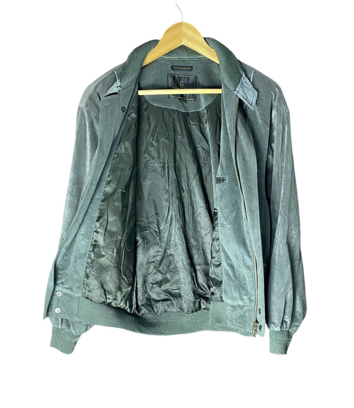 Gianni Valentino × Vintage Vintage Gianni Valentino Zipper Jacket Size US M / EU 48-50 / 2 - 3 Thumbnail