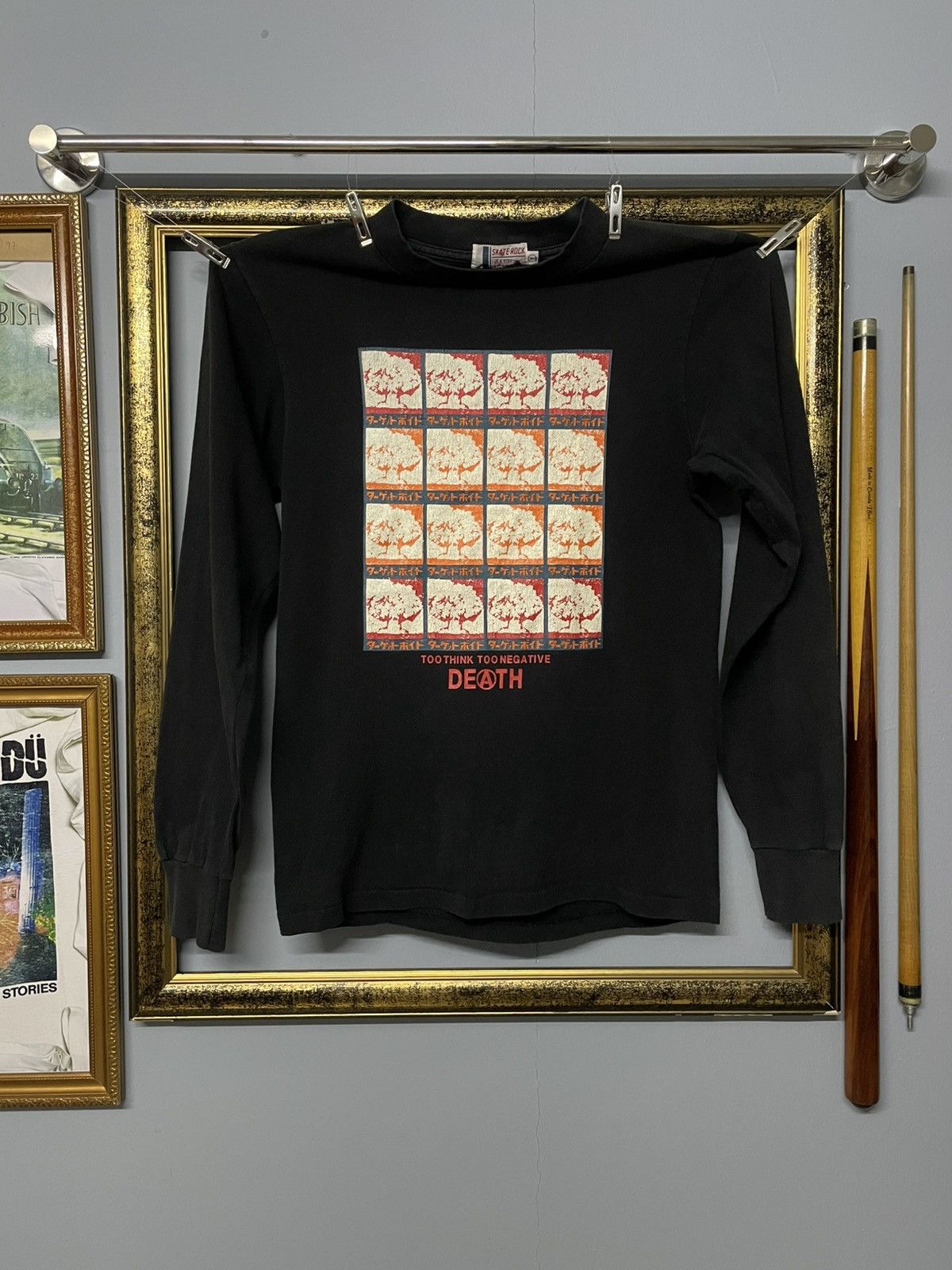 Vintage Vintage 1990s Single Stitch Japan Fuck U Heroes Skate Tshirt Size US S / EU 44-46 / 1 - 1 Thumbnail