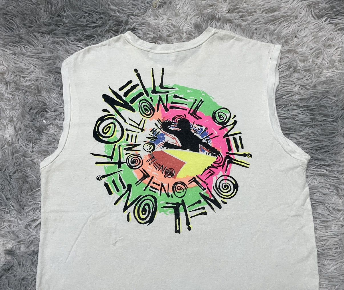 O'Neill 90s OG STYLE ONEILL SLEEVELESS SHIRT Size US S / EU 44-46 / 1 - 12 Thumbnail