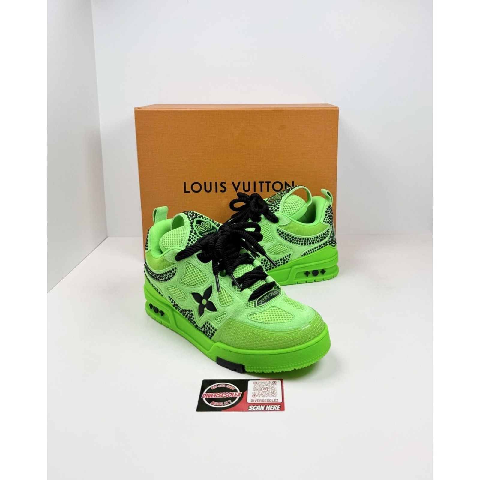Louis Vuitton Size 8LV/9US - Louis Vuitton Skate Green Size US 9 / EU 42 - 1 Thumbnail