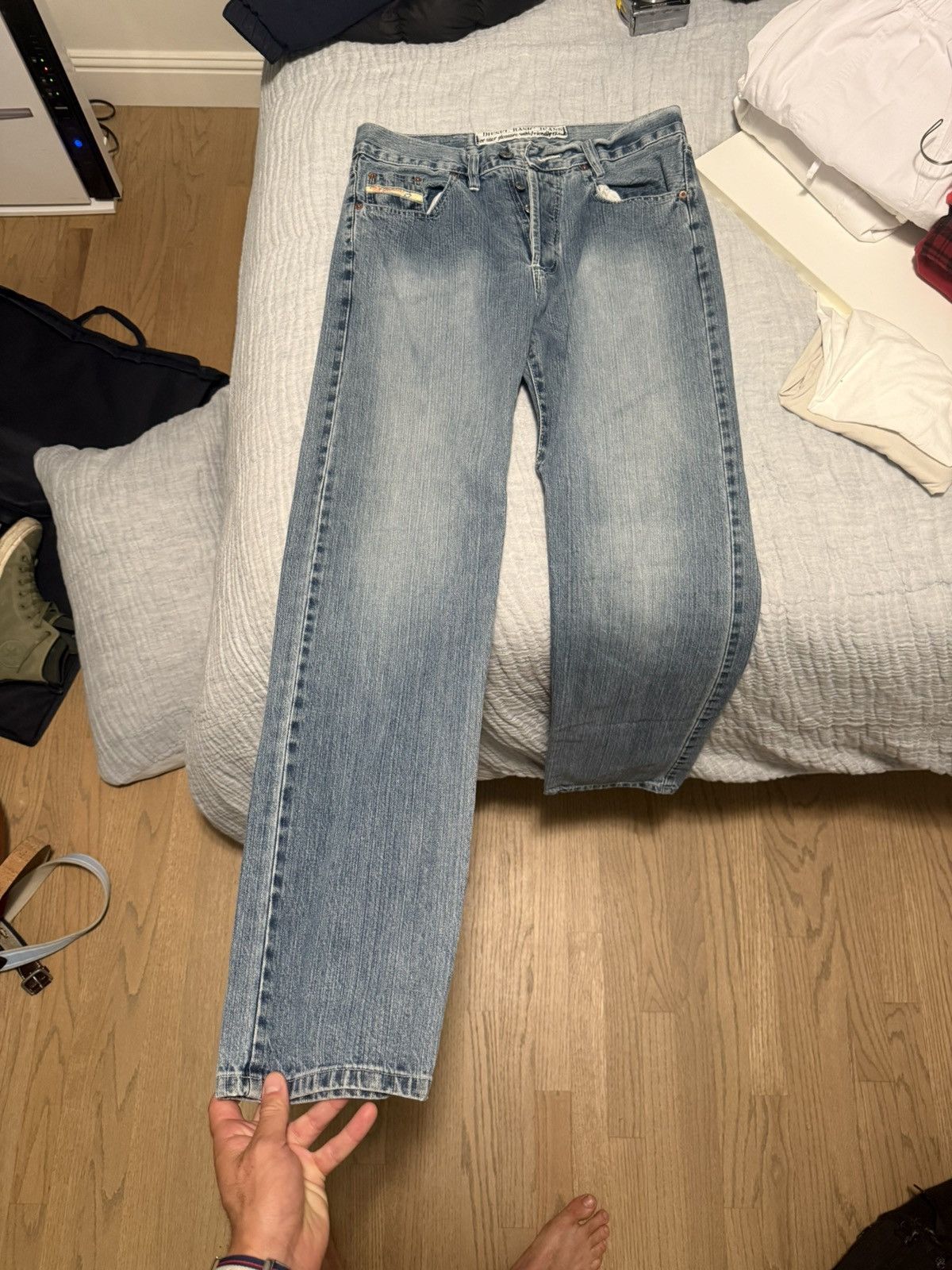 Diesel Diesel vintage men’s jeans Size US 29 - 3 Thumbnail