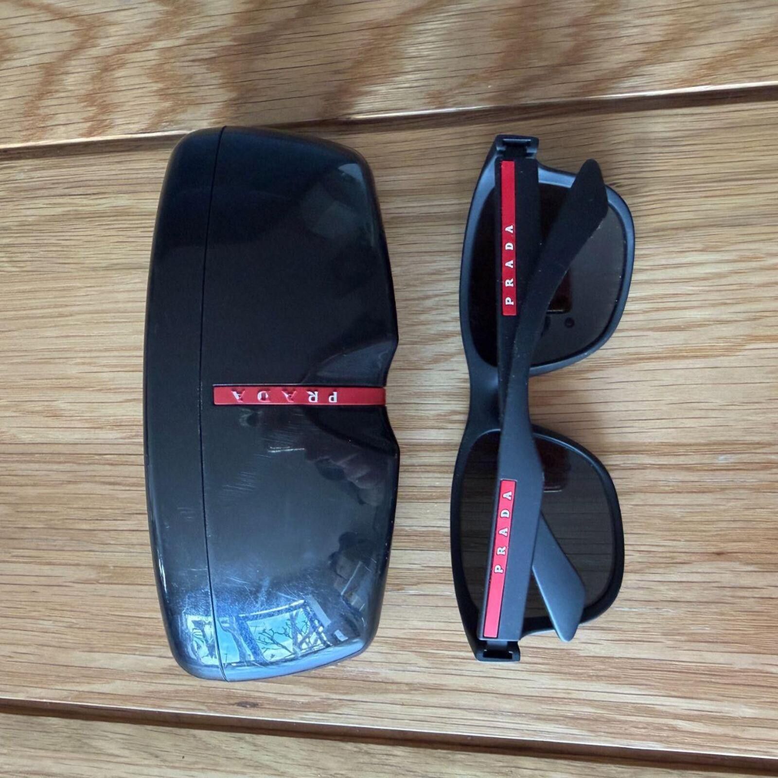 Prada Prada sport linea rossa PS 01ZS sunglasses Size ONE SIZE - 4 Thumbnail