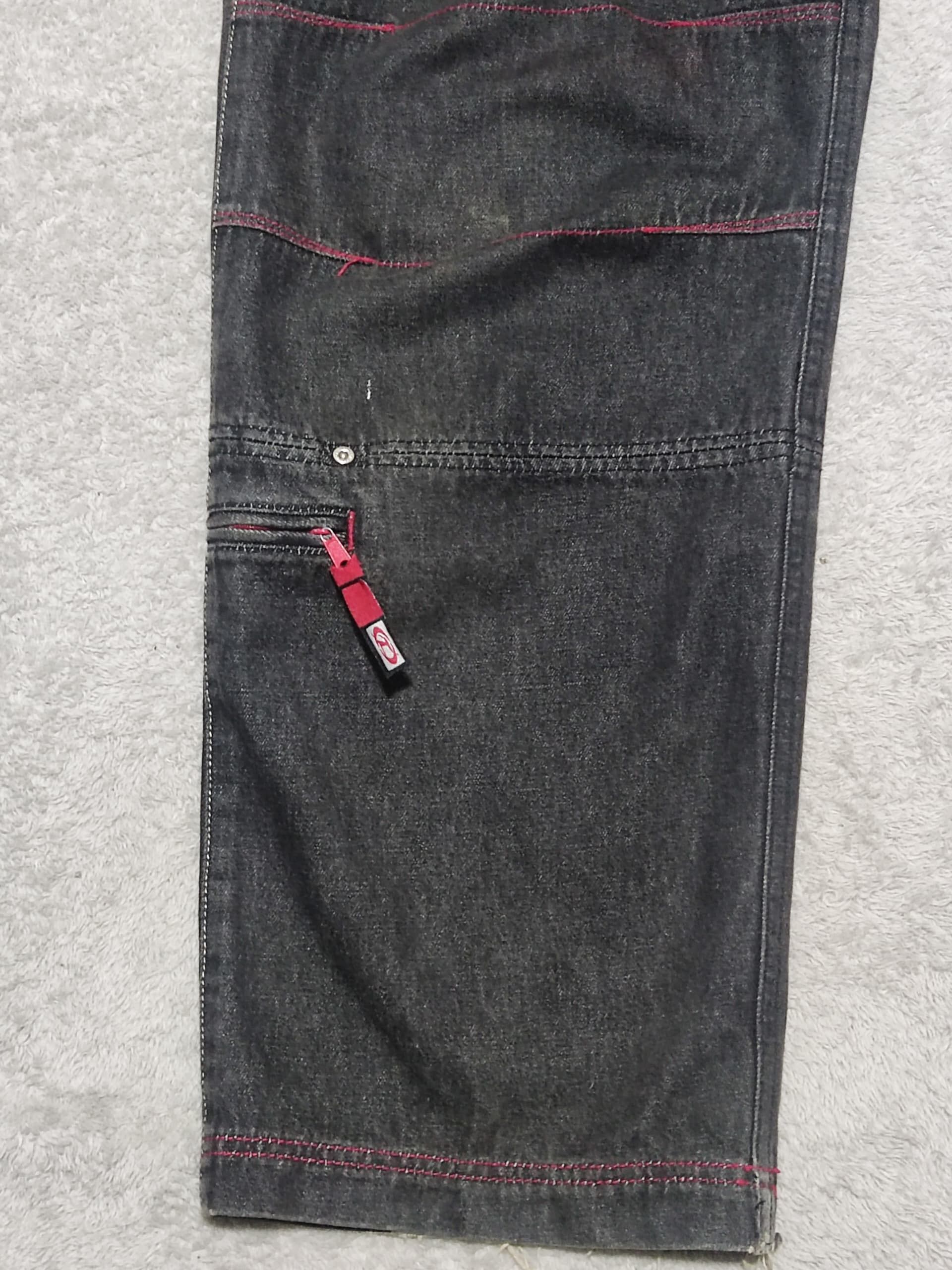 Japanese Brand 2000s Vintage Transer Hip Hop Culture Jnco Baggy Jeans Size US 34 / EU 50 - 7 Thumbnail