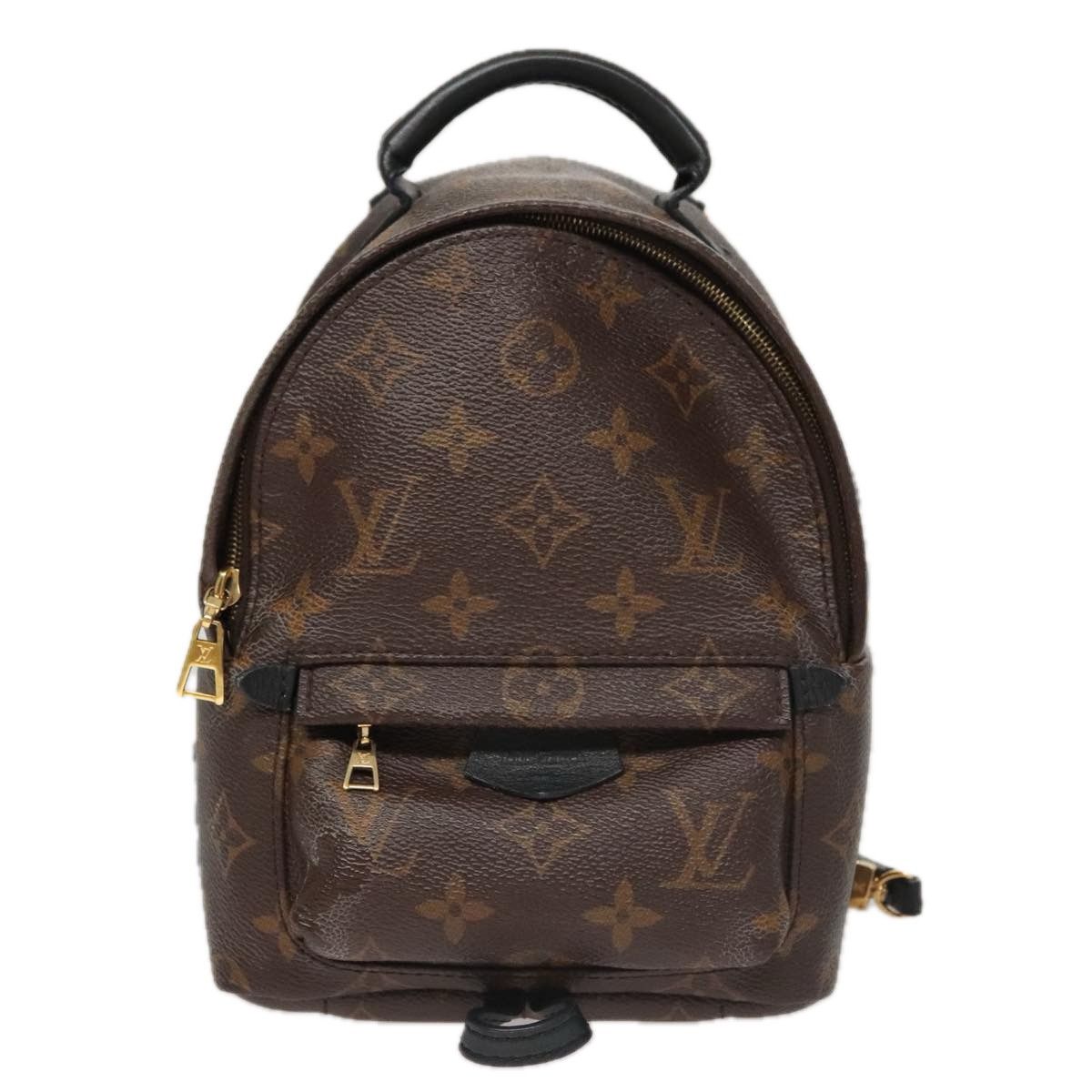 Louis Vuitton Palm Springs Mini Brown Canvas Backpack Bag (Pre-Owned) Size ONE SIZE - 1 Thumbnail