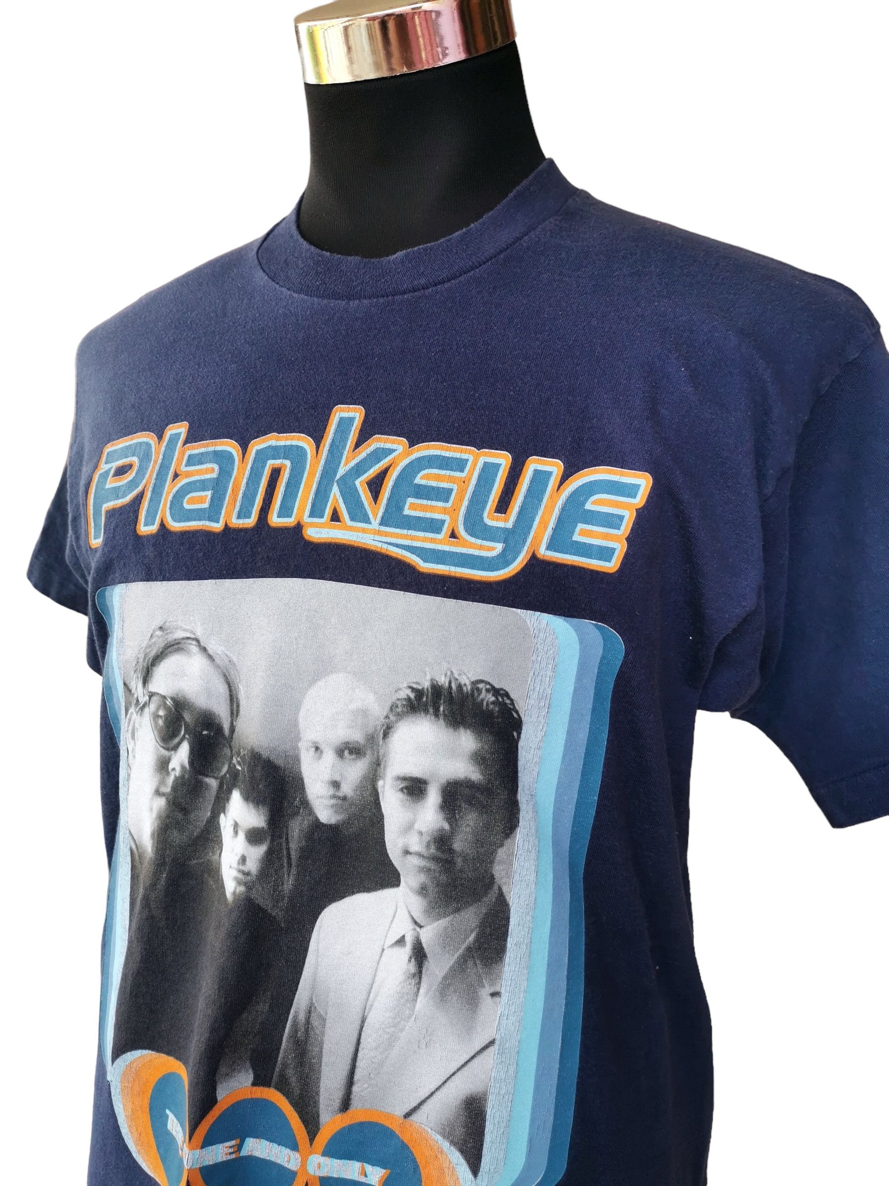 Band Tees × Vintage 90s Vintage Plankeye Band Tshirt Size US M / EU 48-50 / 2 - 3 Thumbnail