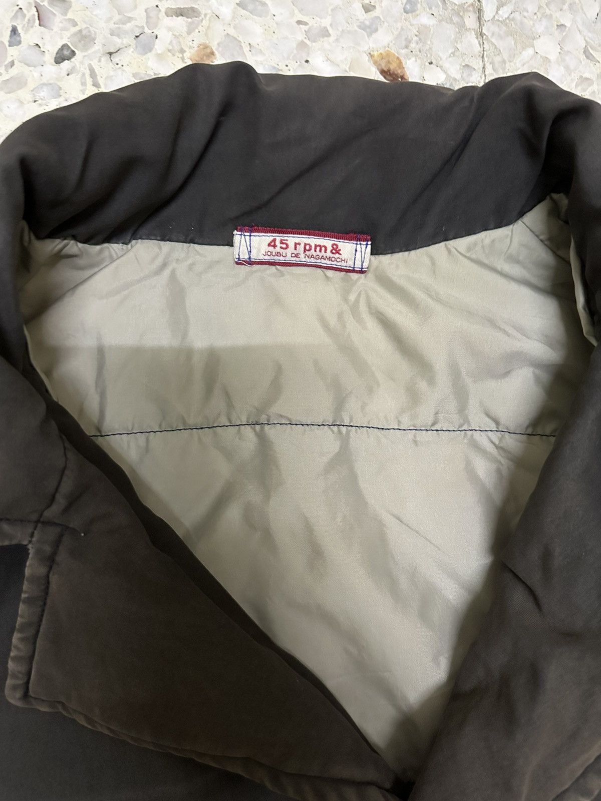 45rpm 45Rpm Padded Jacket 3 Pocket Design Faded Size US XL / EU 56 / 4 - 4 Thumbnail