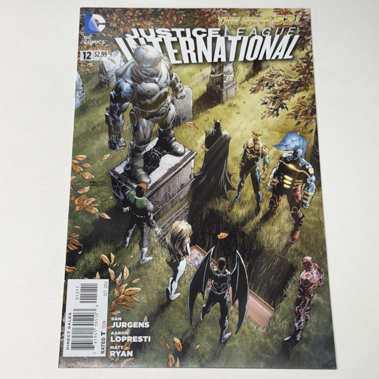 DC Comics DC Justice League International #12 OCT 2012 The New 52 Size ONE SIZE - 1 Thumbnail