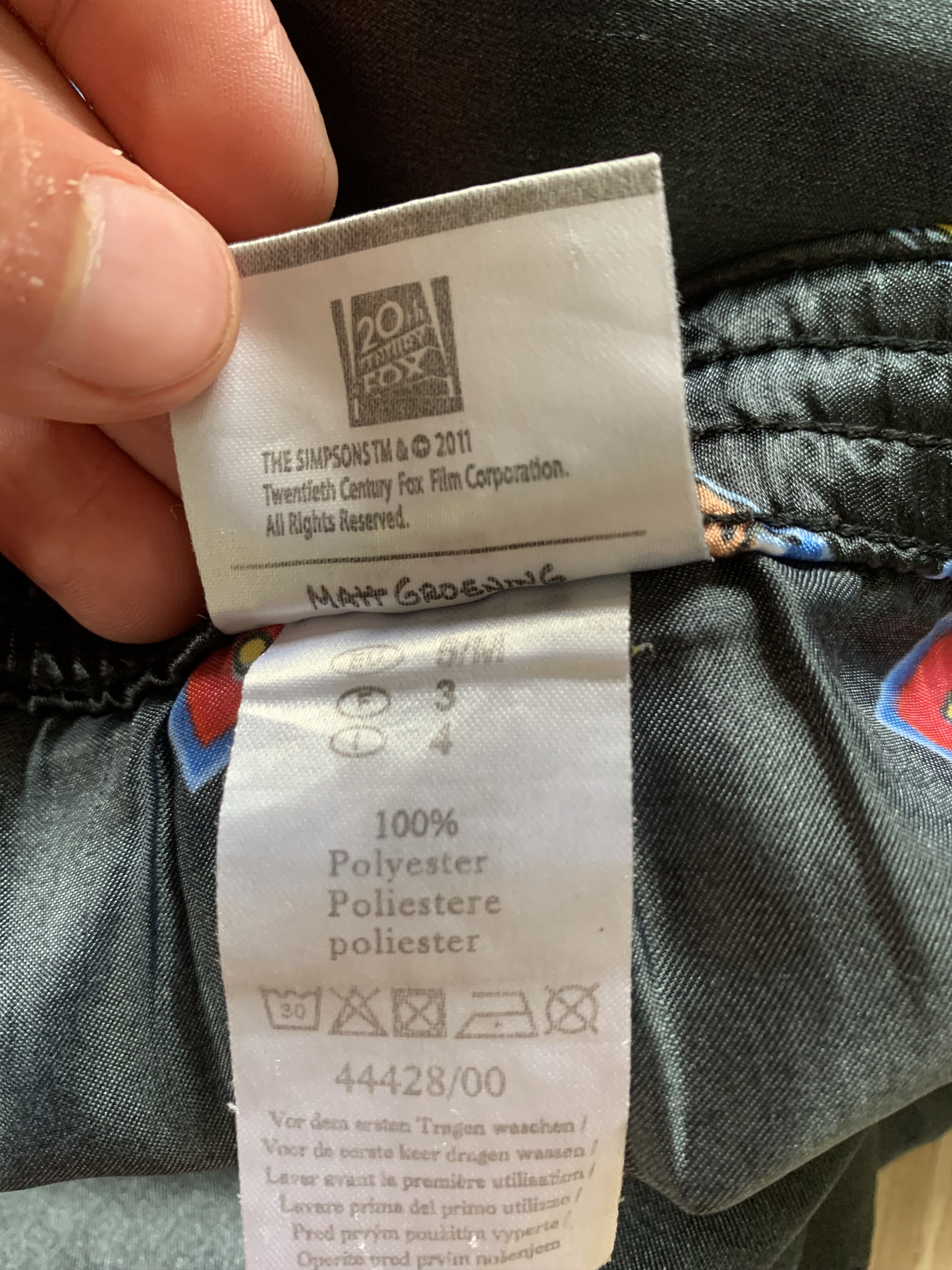 The Simpsons × Vintage The Simpsons Vintage Underwear Boxers Size US 30 / EU 46 - 6 Thumbnail