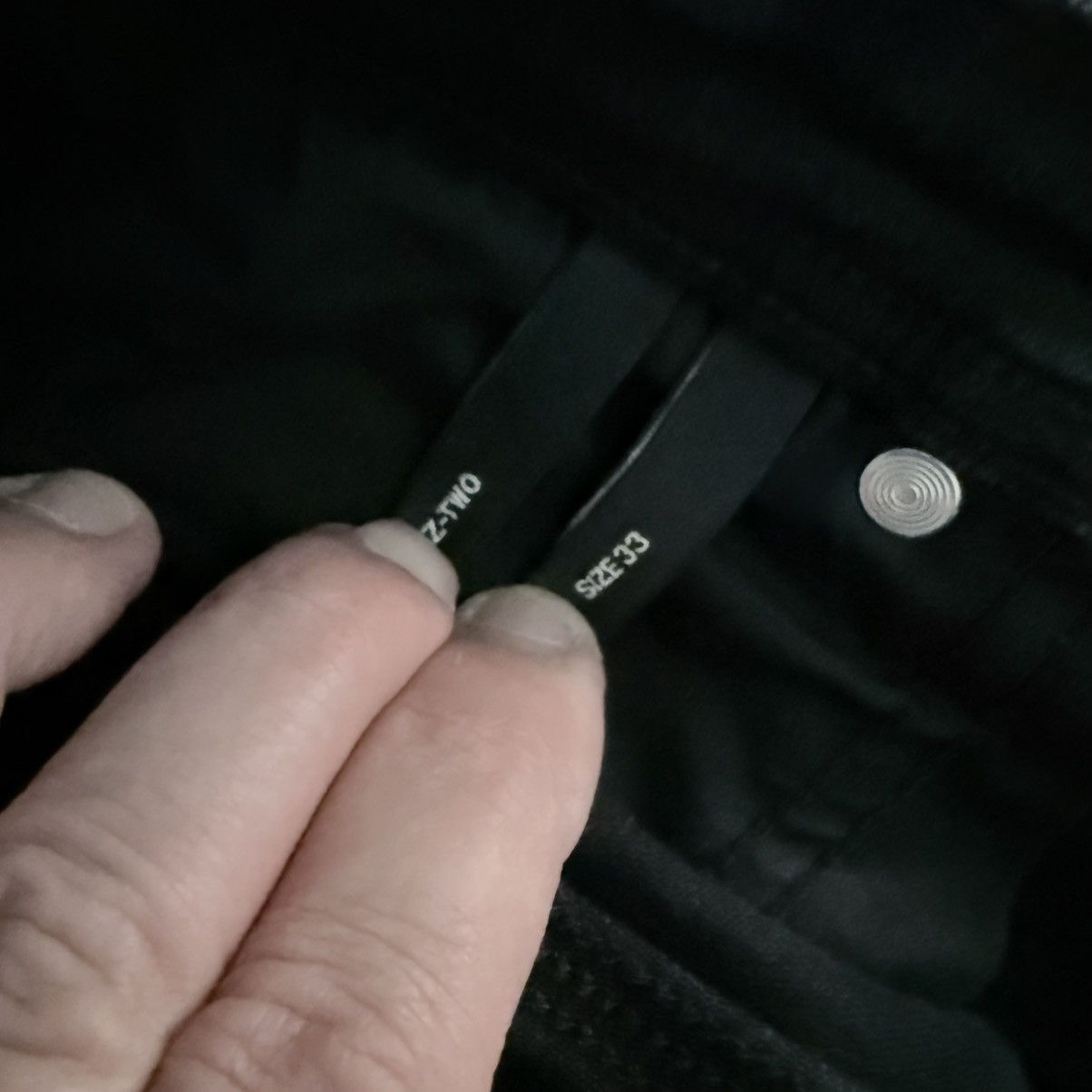 Lee Lee Z-Two Black Jeans Size 33 Size US 33 - 7 Thumbnail