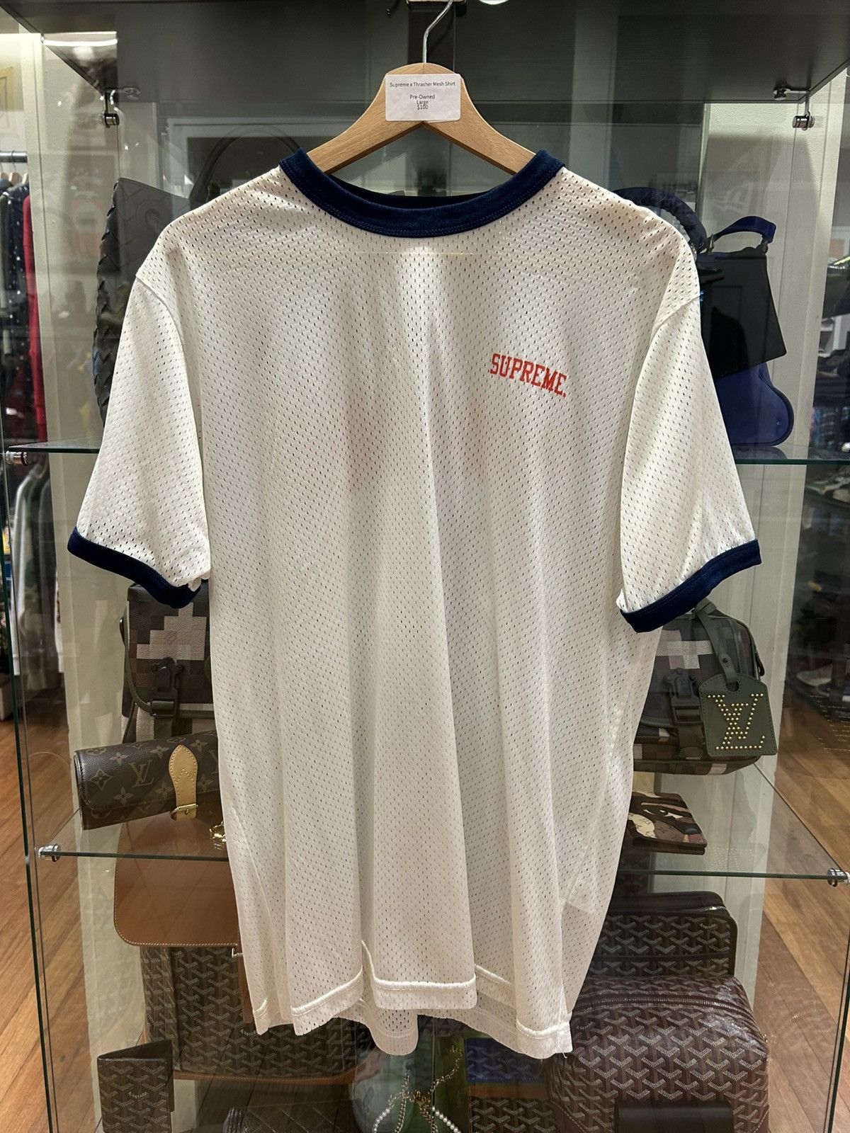 Supreme Supreme X Thrasher Mesh Shirt Size US L / EU 52-54 / 3 - 1 Thumbnail