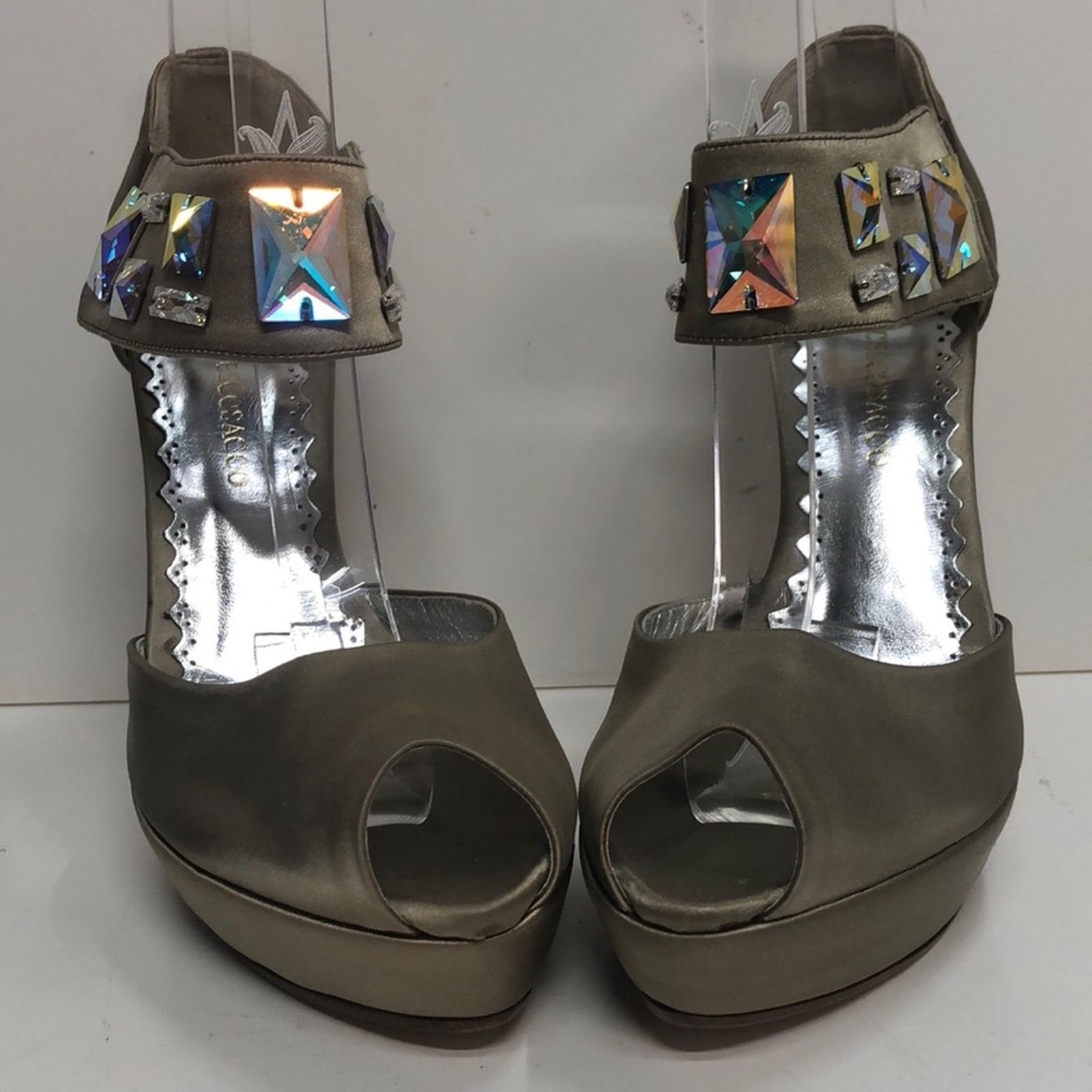 & Other Stories Francesco Sacco Made in Italy Beige High Platform Size US 7 / IT 37 - 1 Thumbnail