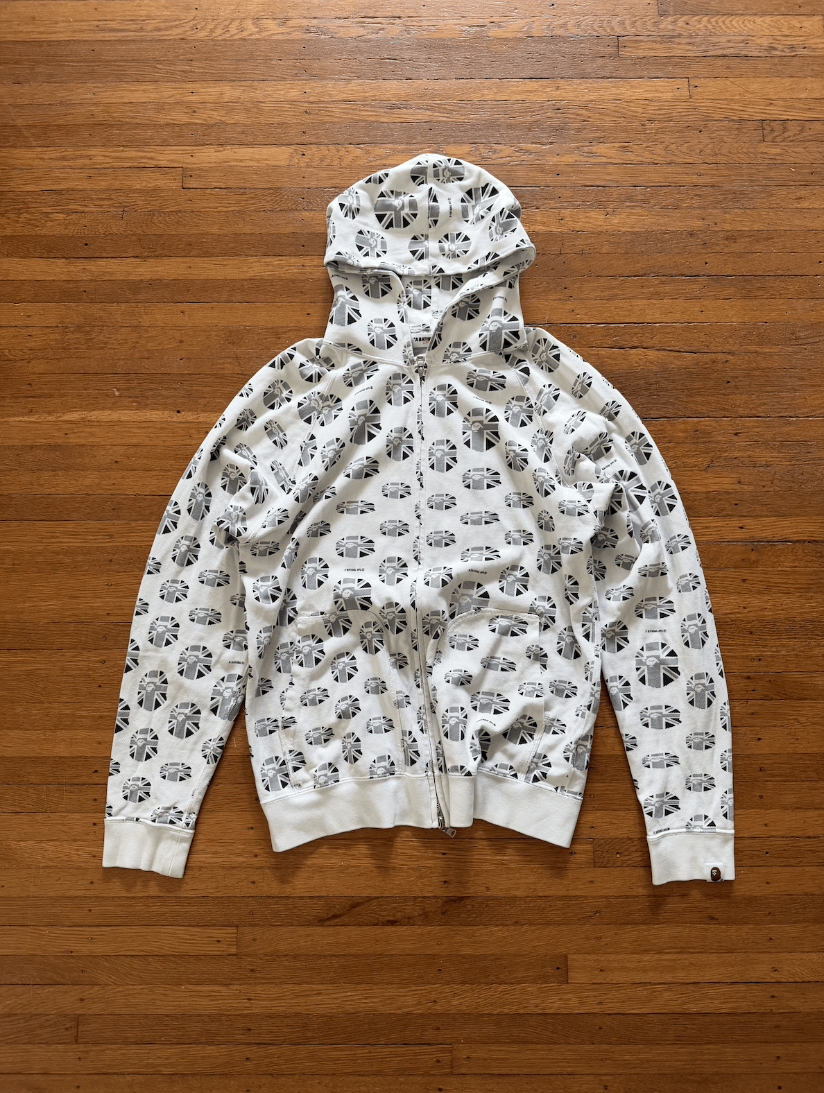 Bape A Bathing Ape Union Jack Zip-Hoodie Size US L / EU 52-54 / 3 - 1 Thumbnail
