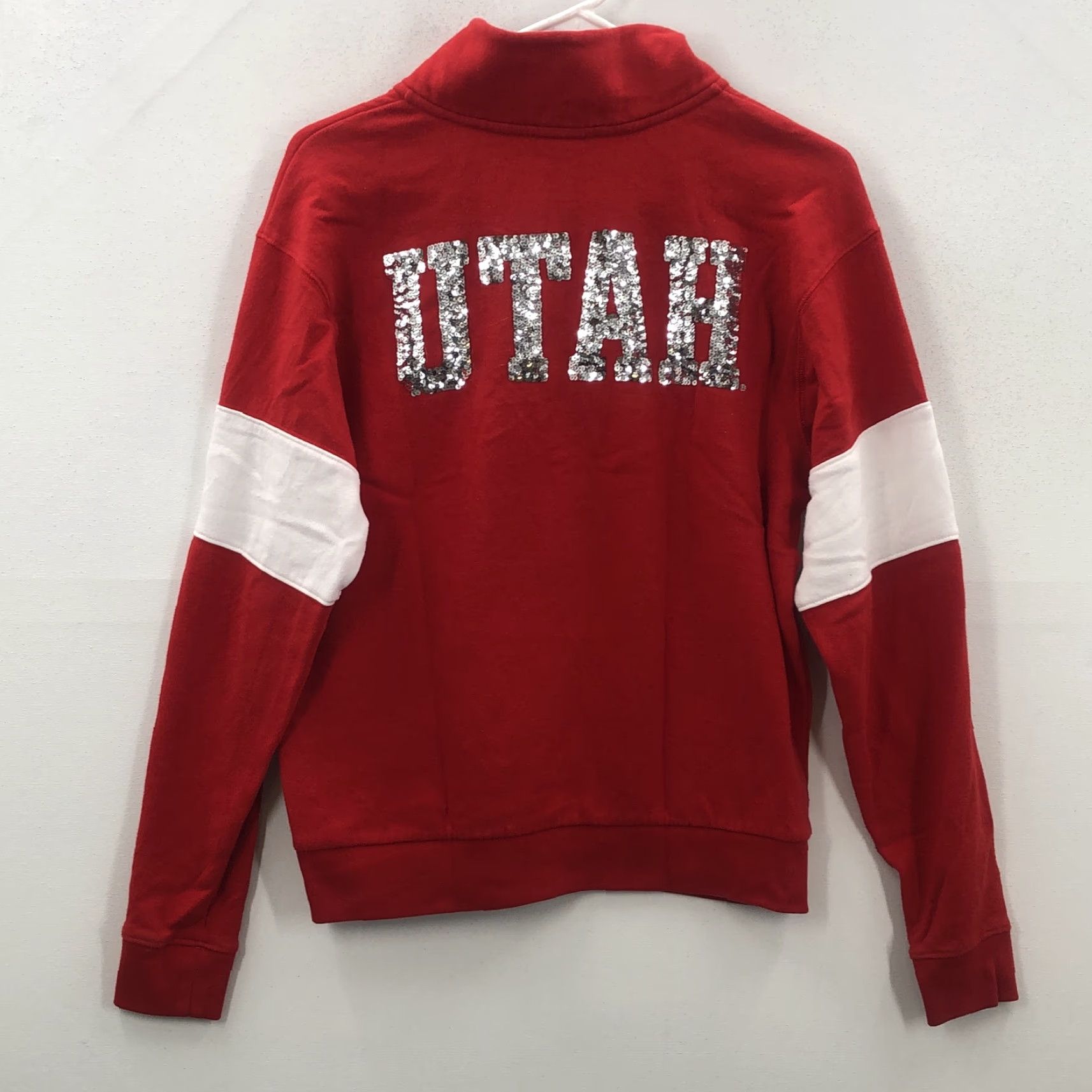 Victoria's Secret Victoria's Secret Sweatshirt Women Red Long Sleeve 1/4 Zip Pullover XS Size XS / US 0-2 / IT 36-38 - 5 Thumbnail