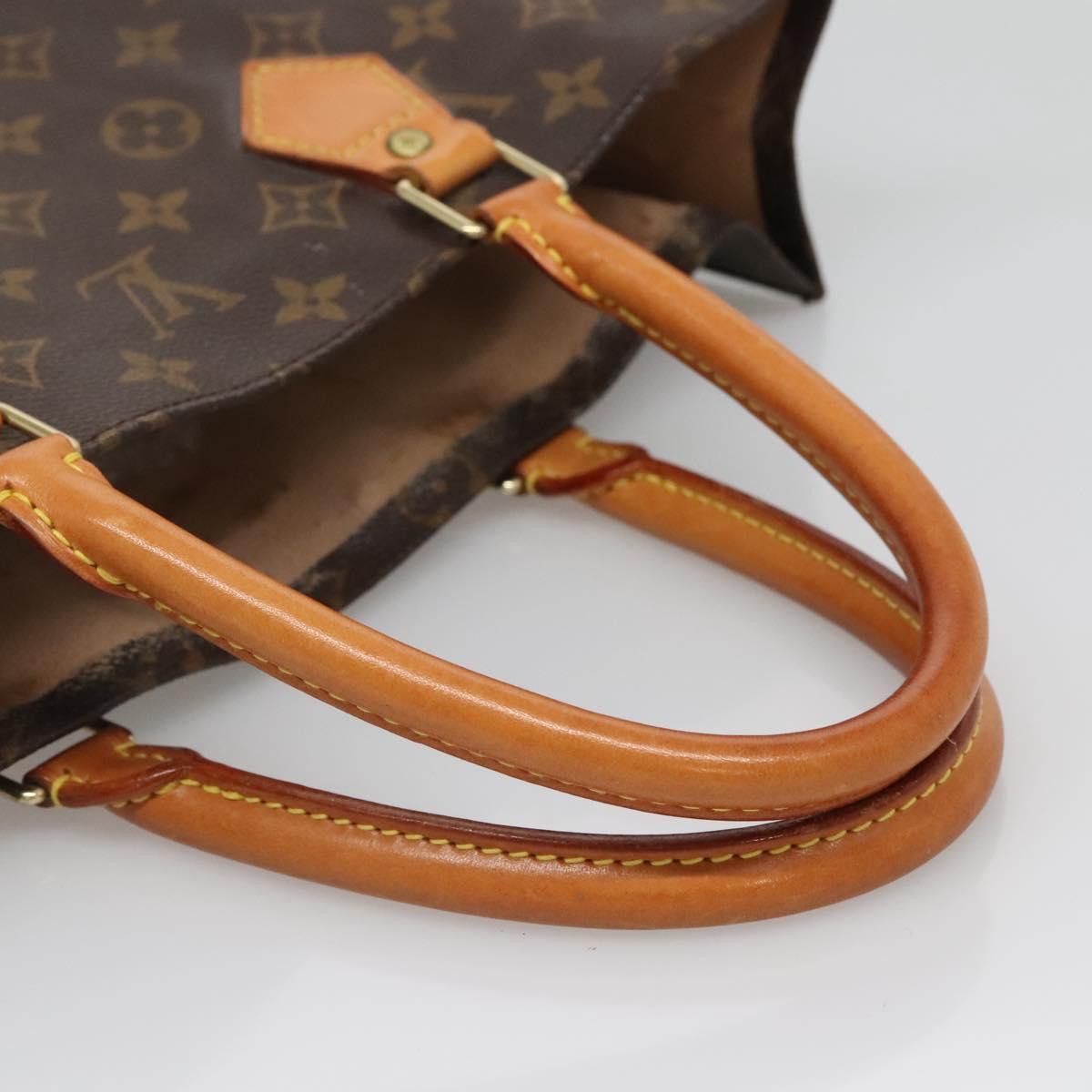 Louis Vuitton LOUIS VUITTON Monogram Sac Plat Hand Bag M51140 Size ONE SIZE - 7 Thumbnail
