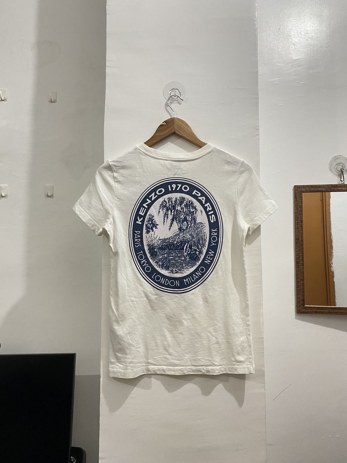 Kenzo KENZO GRAPHIC PRINT ORGANIC COTTON SHIRT Size XS / US 0-2 / IT 36-38 - 3 Thumbnail