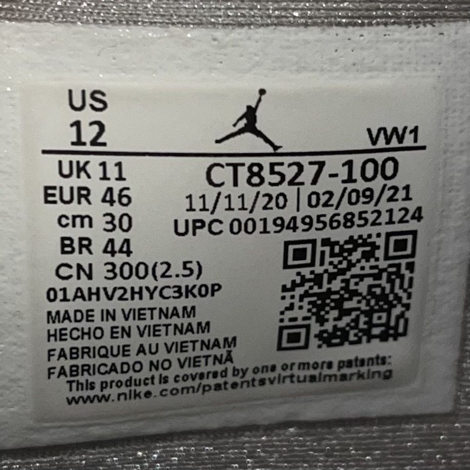 Jordan Brand Air Jordan 4 Retro 'White Oreo' WORN WITH BOX Size US 12 / EU 45 - 6 Thumbnail