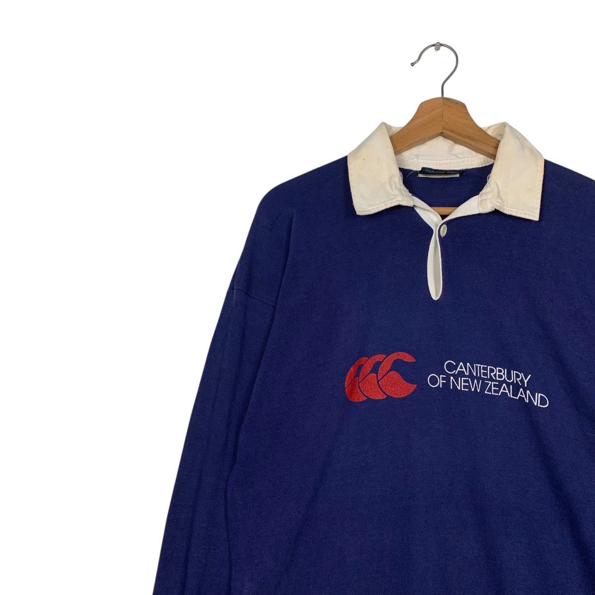 Canterbury of New Zealand Vintage Canterbury Of New Zealand Big Logo Rugby Jersey Size US M / EU 48-50 / 2 - 6 Thumbnail