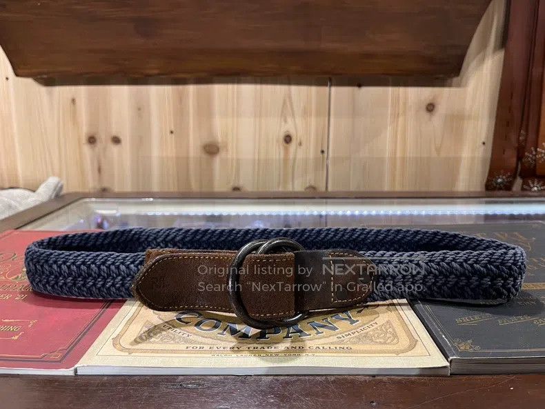 RRL Ralph Lauren RRL Ralph Lauren Leather and Weaving Belt Size ONE SIZE - 1 Thumbnail