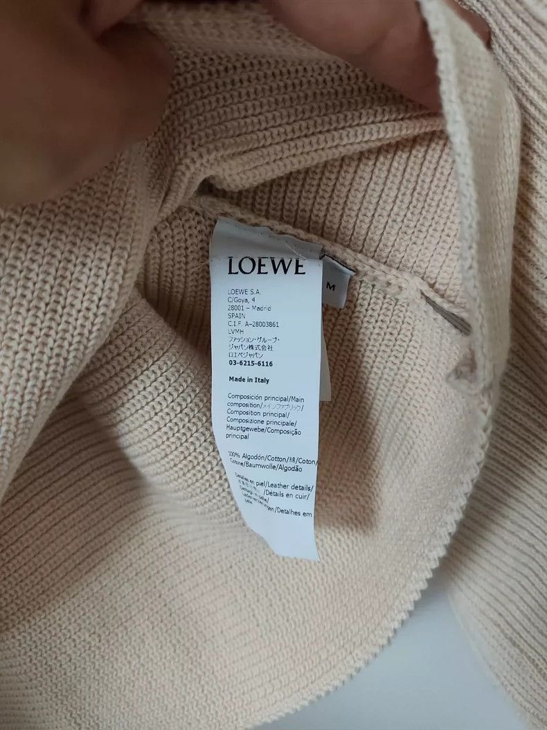 Loewe LOEWE Round neck loose knit sweater Size M / US 6-8 / IT 42-44 - 7 Thumbnail