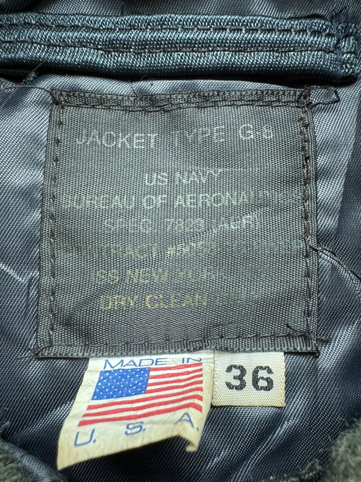 Other VERY RARE VINTAGE JACKET FLIGHT BOMBER G8 TITAN ISS NEW YORK Size US M / EU 48-50 / 2 - 3 Thumbnail