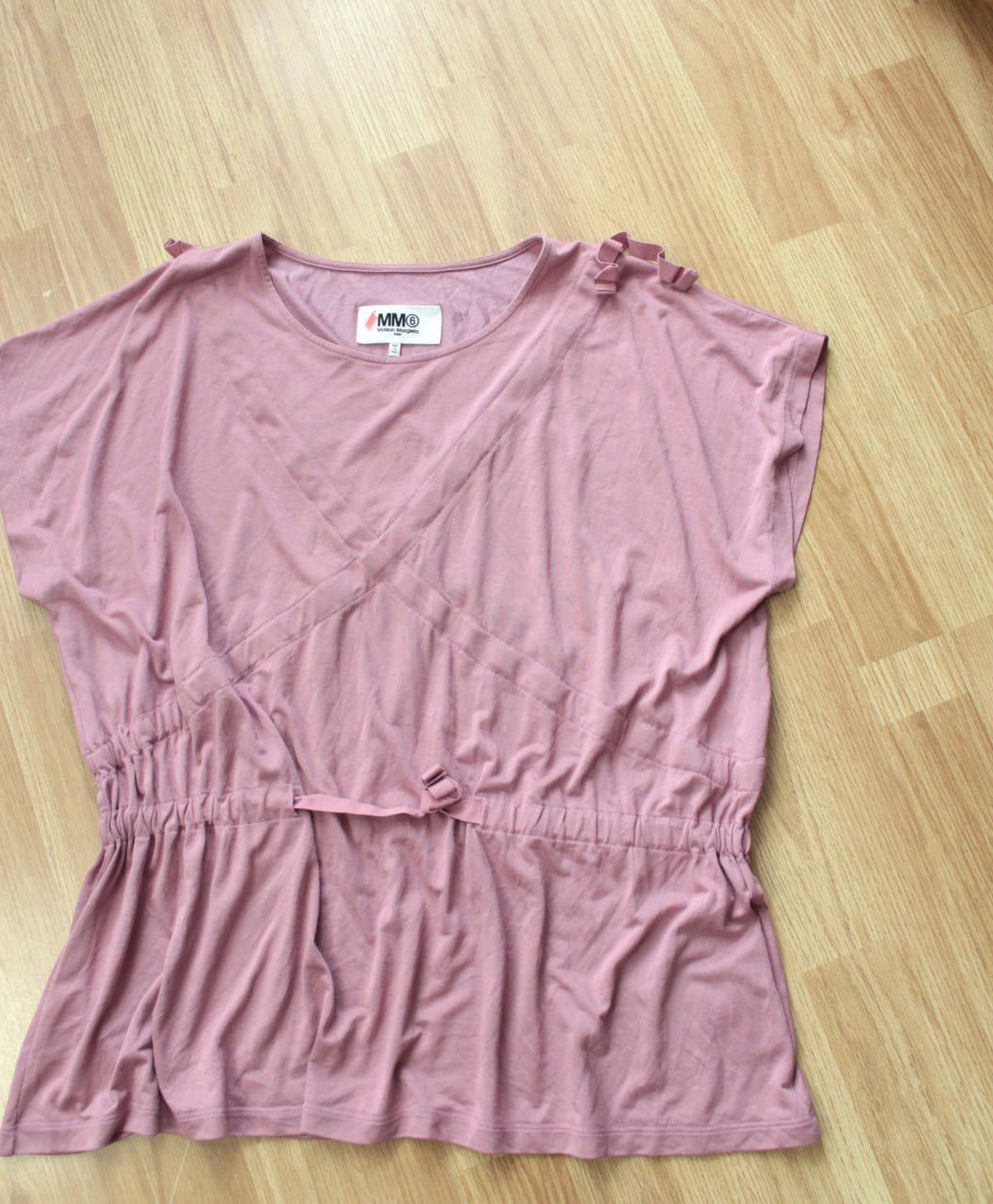 Maison Margiela 🔥 2016 MM6 Maison Margiela Blouse T Shirt Tank Top Dress Size L / US 10 / IT 46 - 2 Thumbnail