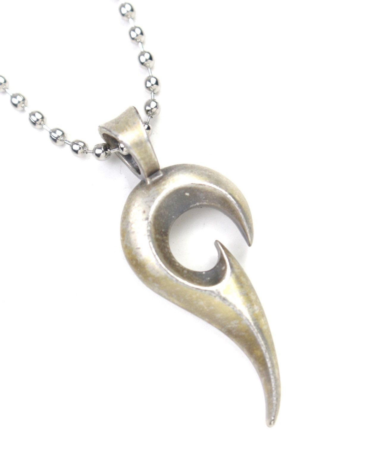 Vintage 2000S BICO AUSTRALIA “RISING BLADE” ANTIQUE SILVER NECKLACE Size ONE SIZE - 3 Thumbnail