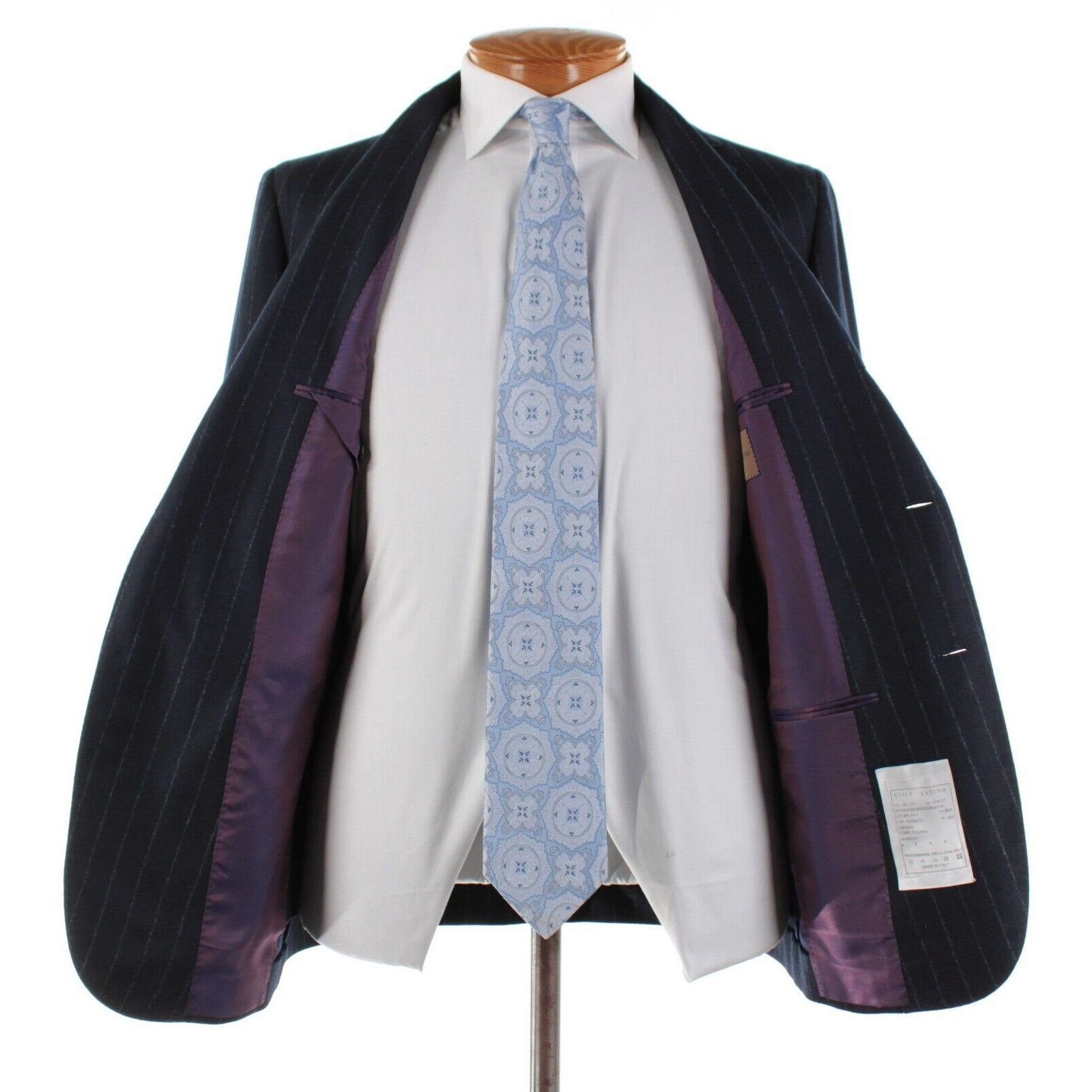 Other Stile Latino Suit Size US 40 Regular in Blue Size 40R - 7 Thumbnail