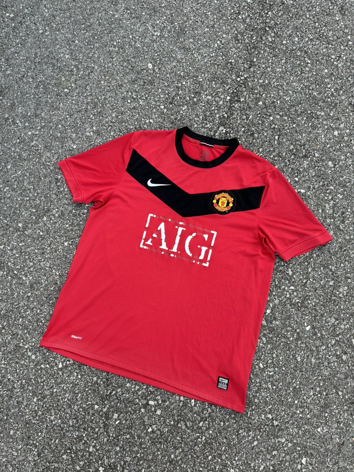 Nike Nike Manchester United F.C Football Jersey vintage logo Size US L / EU 52-54 / 3 - 2 Thumbnail