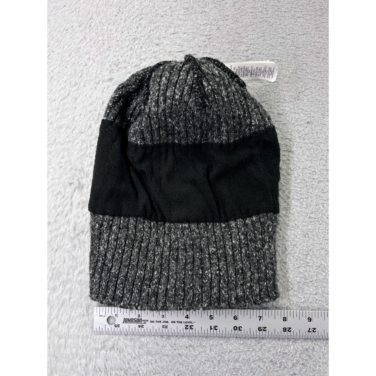 Vintage ROXY Beanie Hat One Size Gray Wool Blend Knit Lined Pom Ski Women's Size ONE SIZE - 6 Thumbnail
