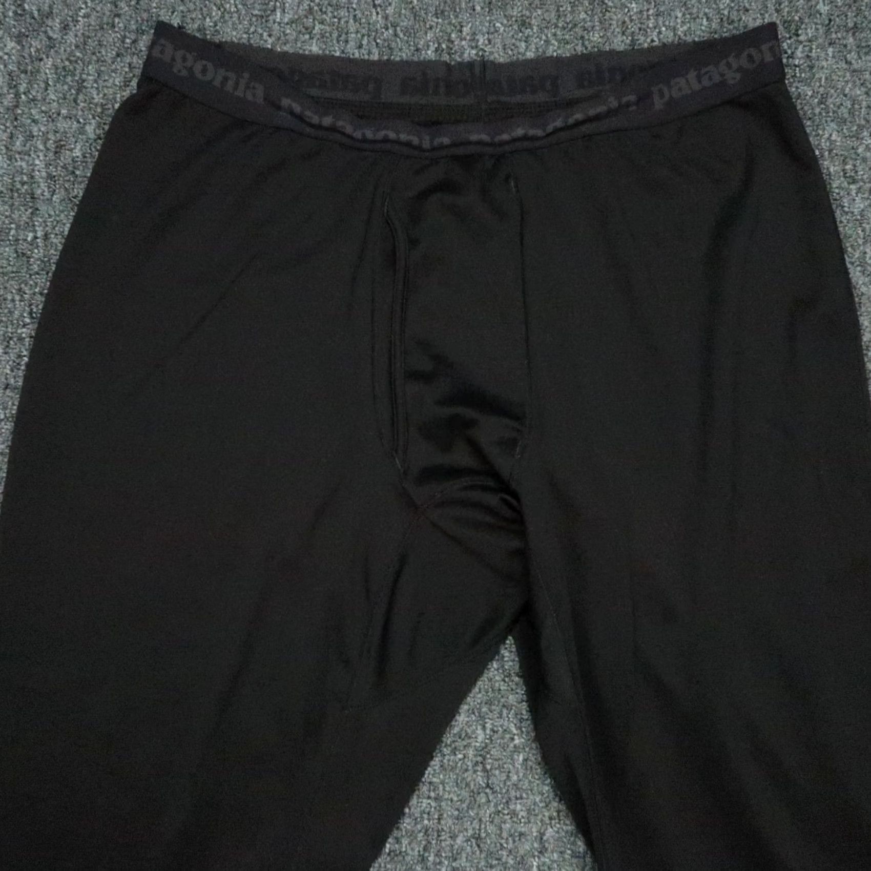 Patagonia Patagonia Pants Mens Large Black Midweight Capilene Baselayer Thermal Polartec Size US 33 - 2 Thumbnail