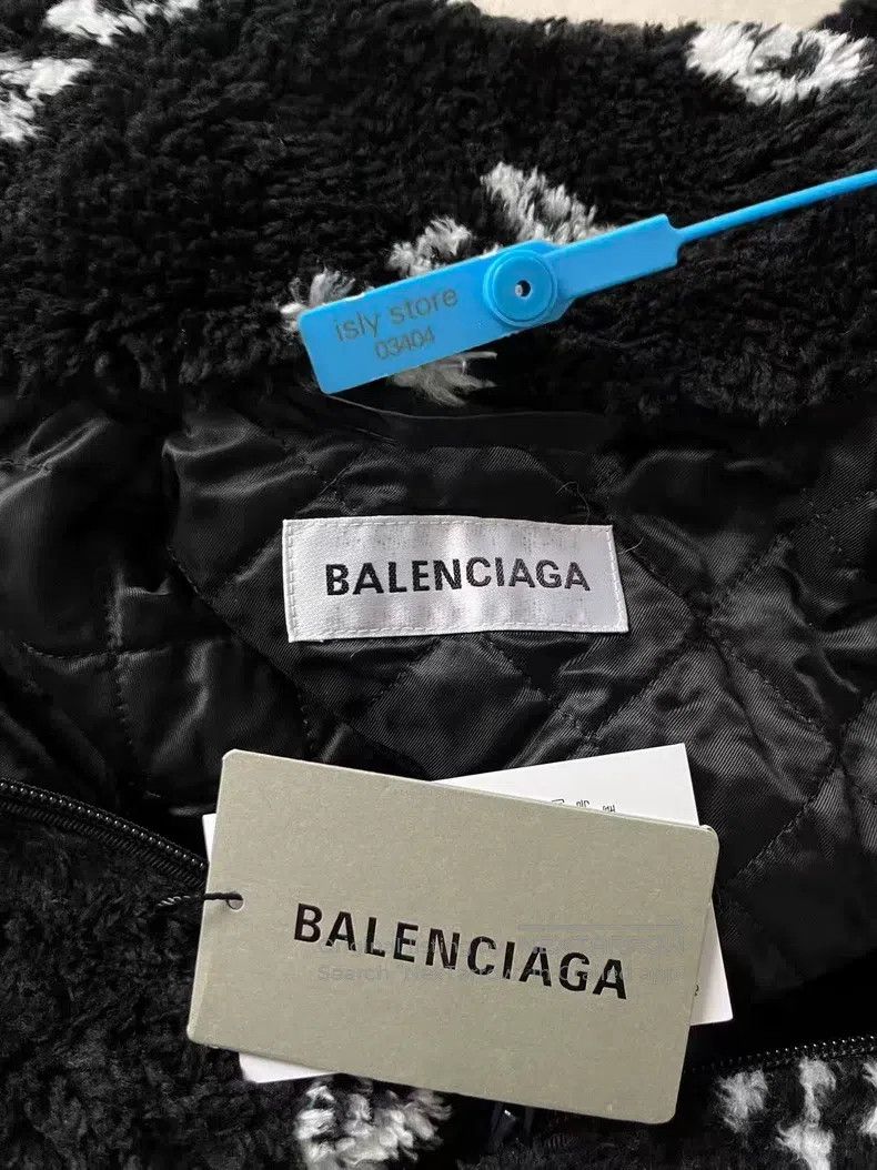 Balenciaga Balenciaga Stand-up collar, strapless sleeves, loose imita Size XXS / US 00 / IT 34 - 7 Thumbnail