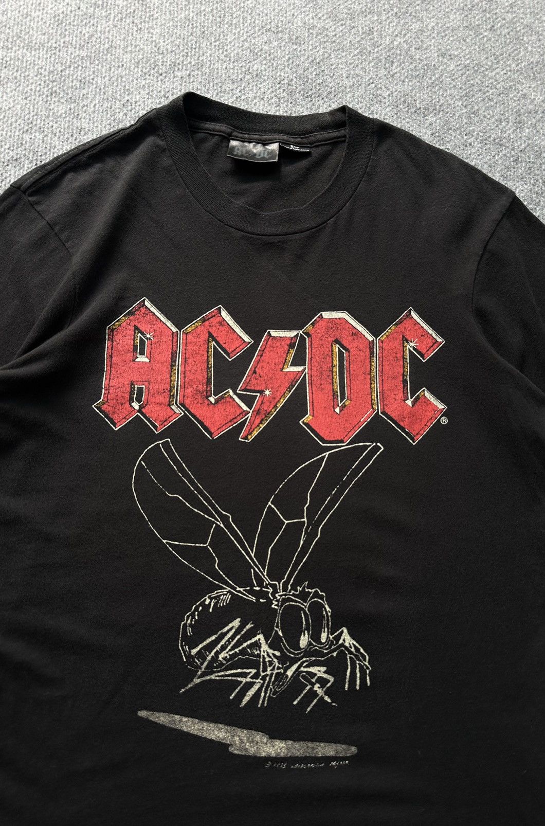 AC/DC × Band Tees × Vintage Vintage T-shirt AC/DC fly on the wall 1985 Size US S / EU 44-46 / 1 - 4 Thumbnail
