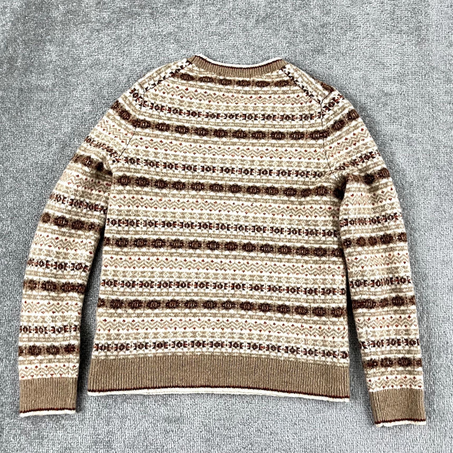 Uniqlo VINTAGE UNIQLO INES DE LA FRESSANGE Sweater Shirt Women Brown Alpaca Wool Crew Neck L Size L / US 10 / IT 46 - 7 Thumbnail