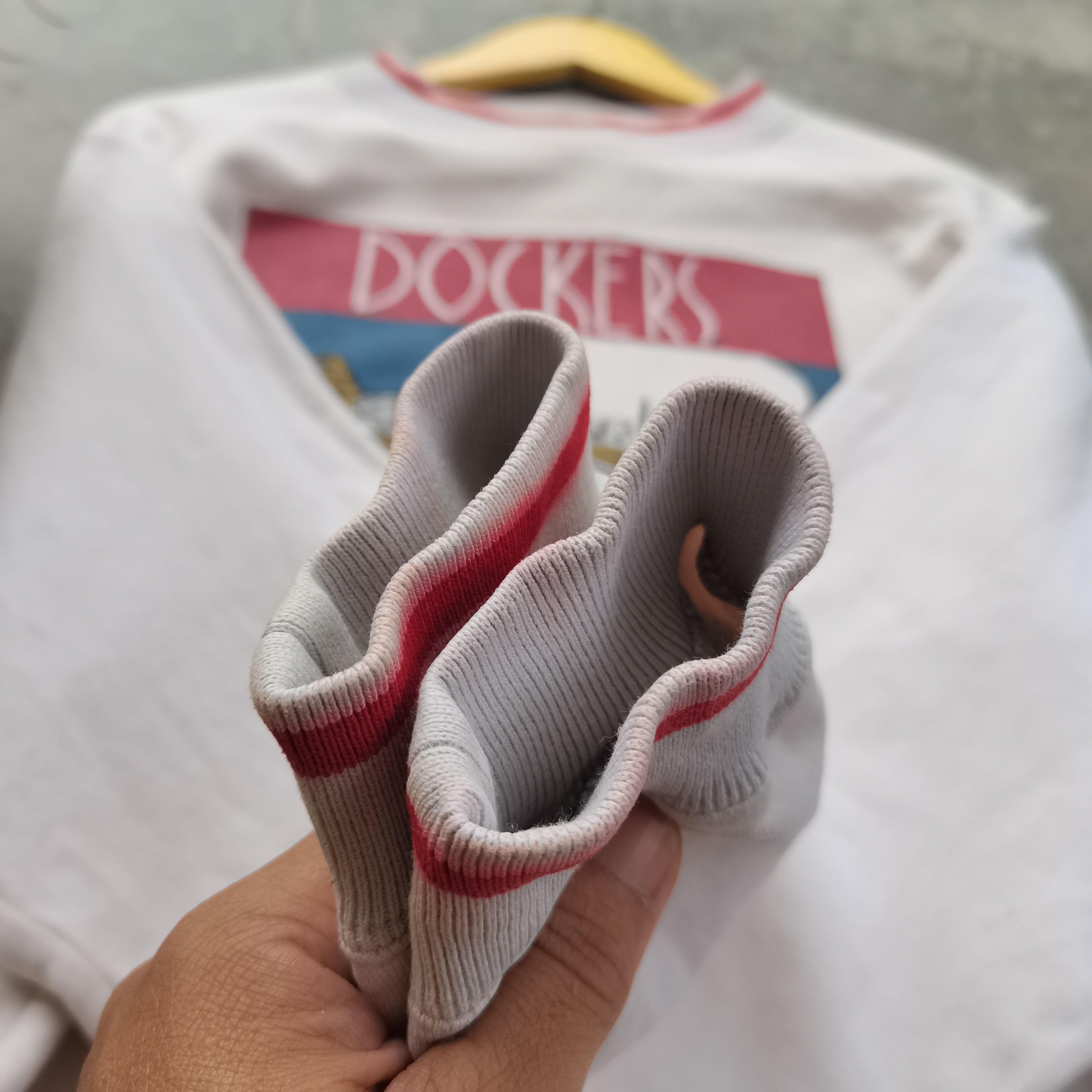 Vintage 🔥🔥🔥Crazy Vintage 1989 LEVI'S DOCKERS Sweatshirt Size US M / EU 48-50 / 2 - 11 Thumbnail
