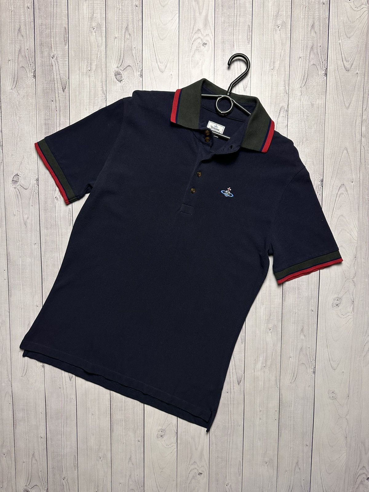 Vintage × Vivienne Westwood Vintage Vivienne Westwood polo size L logo Size US L / EU 52-54 / 3 - 1 Thumbnail