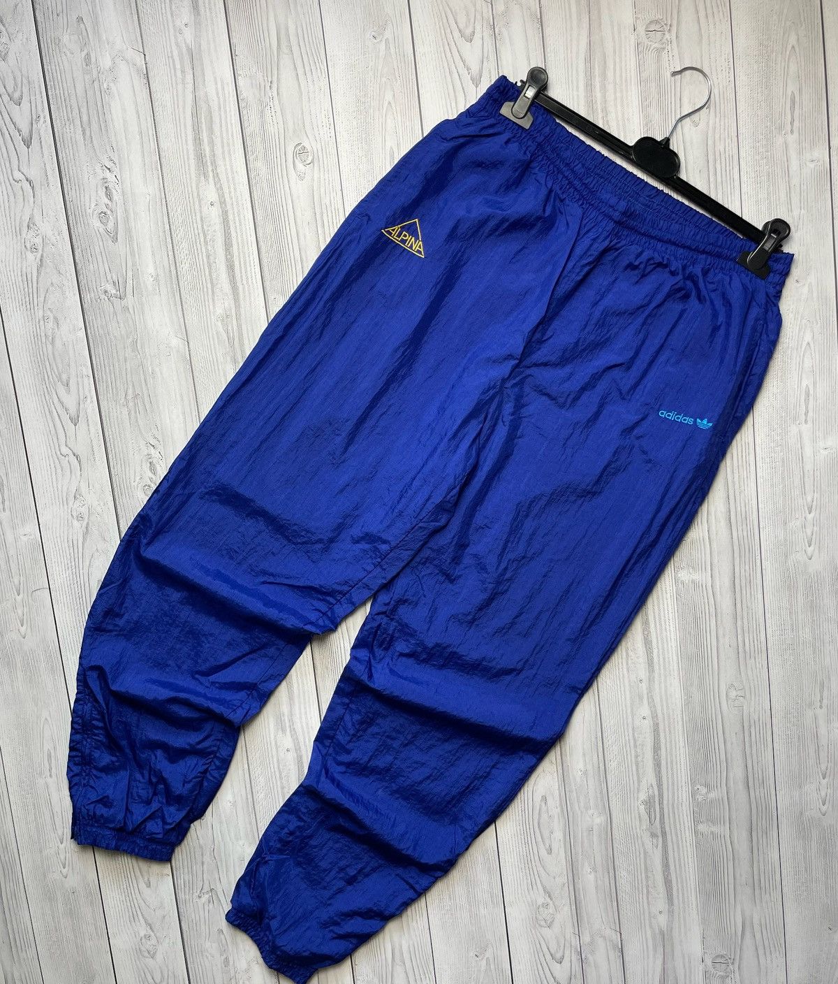 Vintage Vintage Alpina x Adidas tracksuit size L rare blue Size US L / EU 52-54 / 3 - 3 Thumbnail