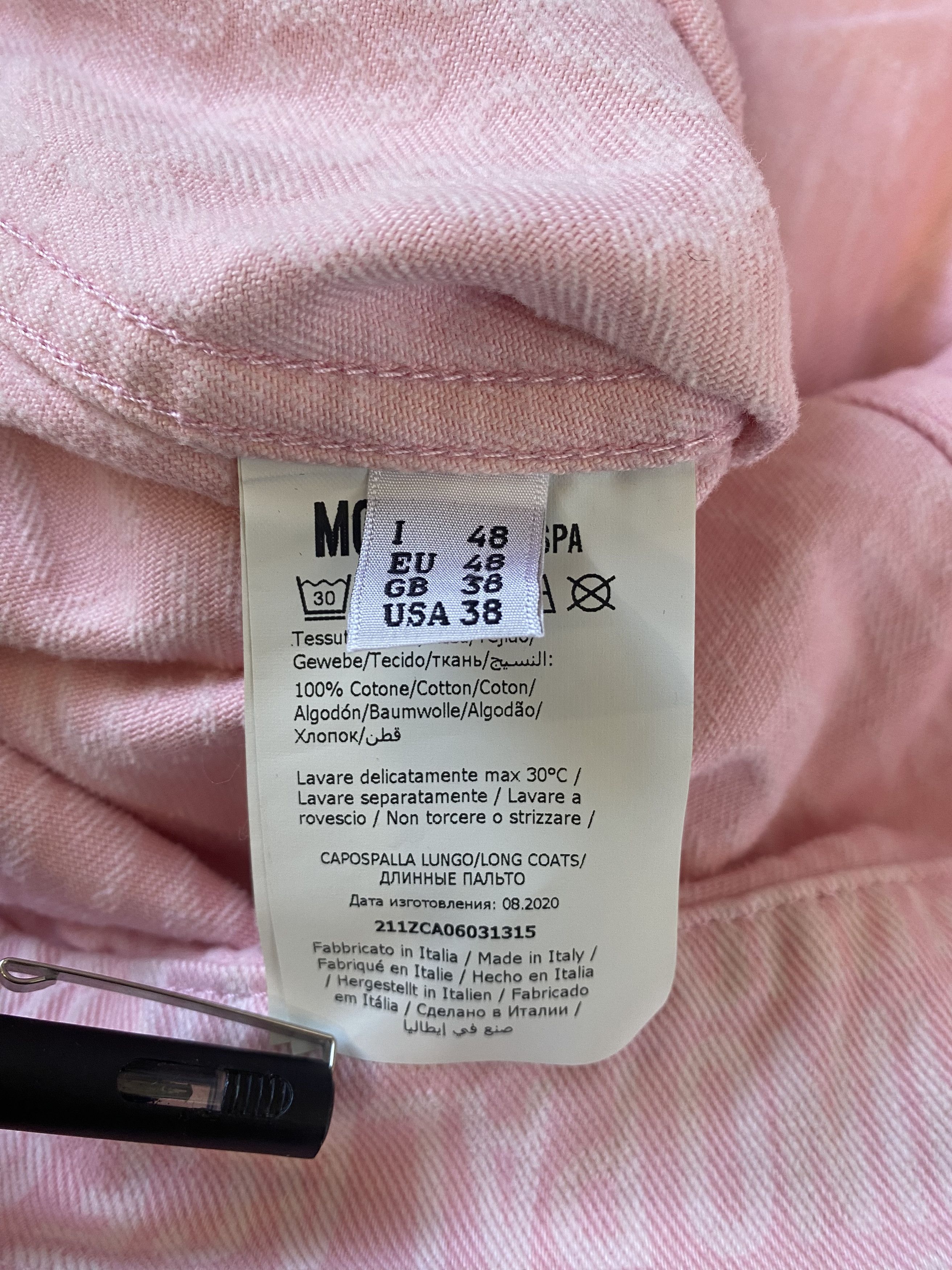Moschino × Palace PALACE X MOSCHINO DENIM JACKET Size US M / EU 48-50 / 2 - 4 Thumbnail