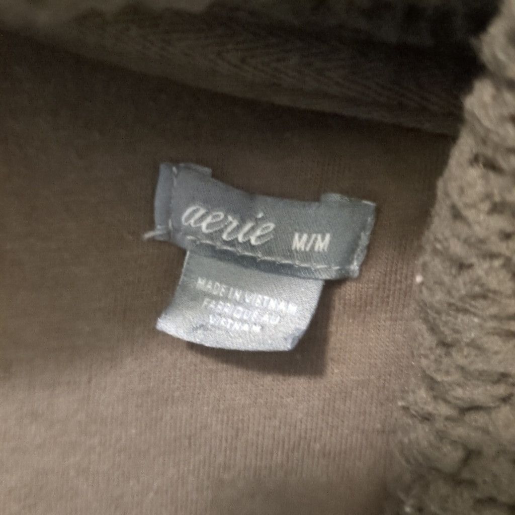 Other Aerie Green Oversized Sherpa Pullover Size Medium Size M / US 6-8 / IT 42-44 - 2 Thumbnail