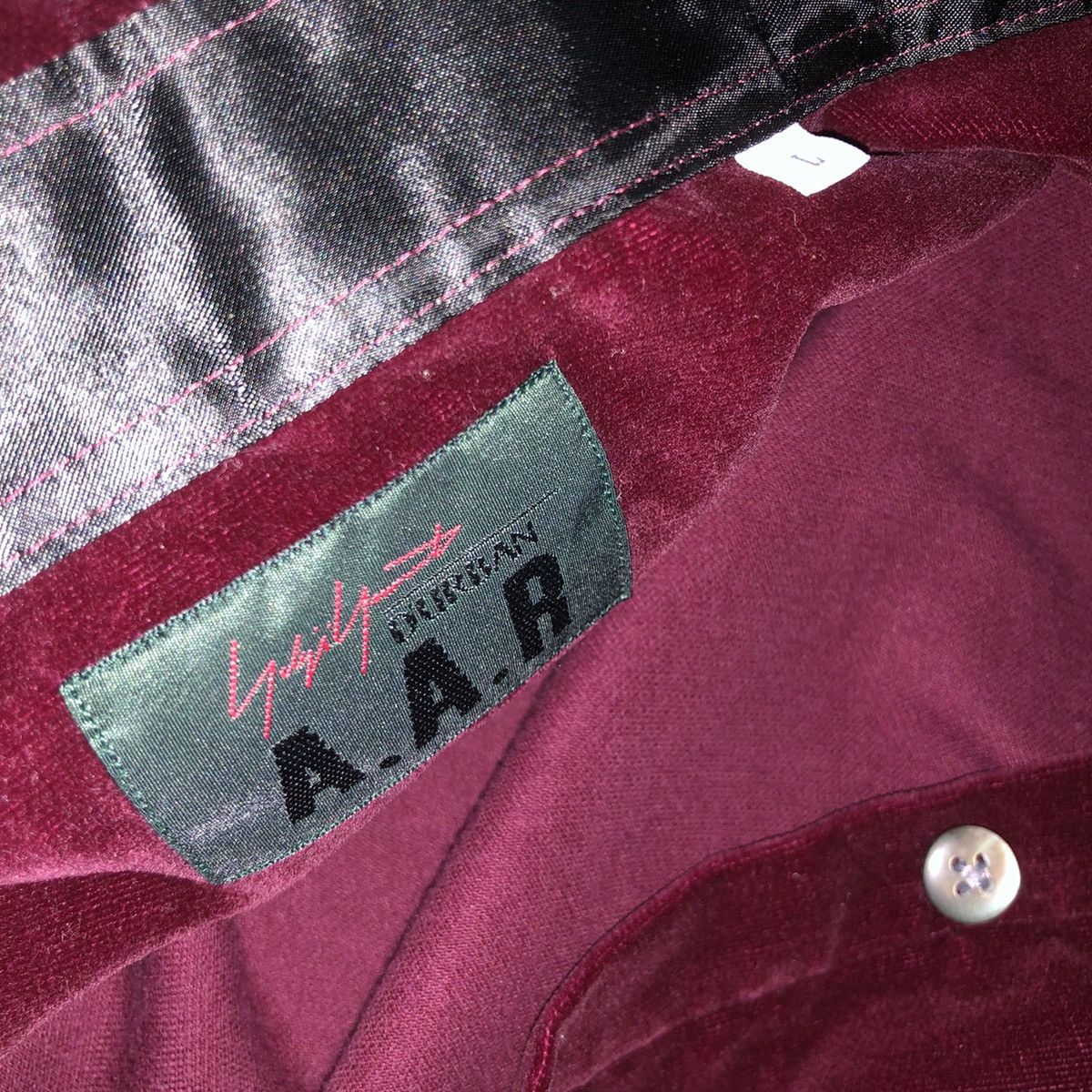 Vintage × Y's × Yohji Yamamoto Vintage Yohji Yamamoto Durban A.A.R Long Sleeve Shirt Size US L / EU 52-54 / 3 - 6 Thumbnail