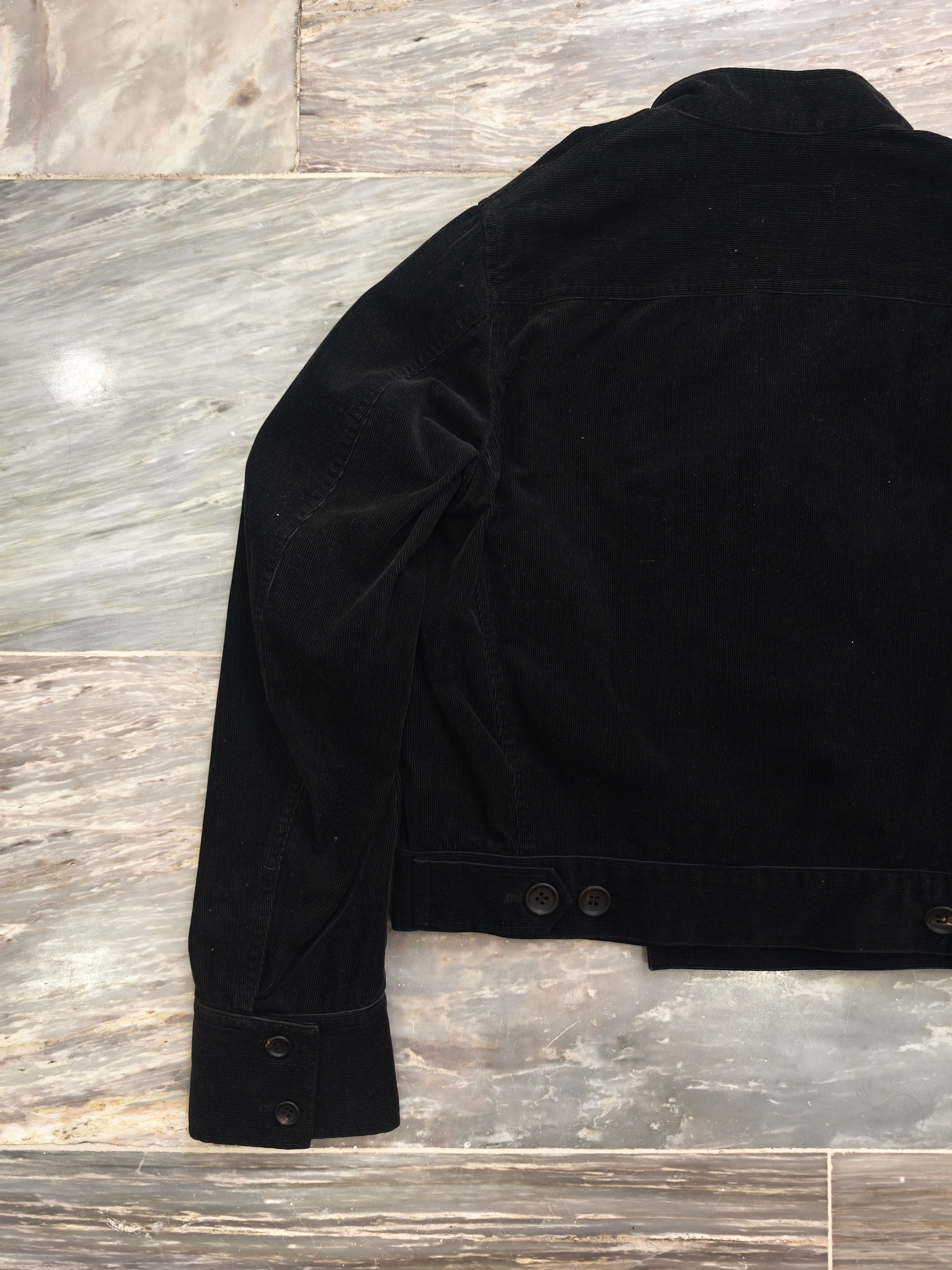 Y's Archive Y's - Yohji Yamamoto Corduroy Biker Jacket Size US M / EU 48-50 / 2 - 7 Thumbnail