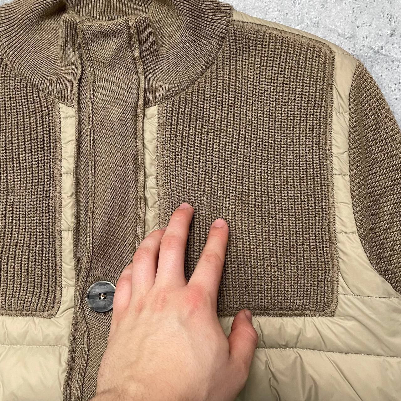 Bark Bark Knit Down Button-Up Cardigan Brown Size M Size US M / EU 48-50 / 2 - 5 Thumbnail