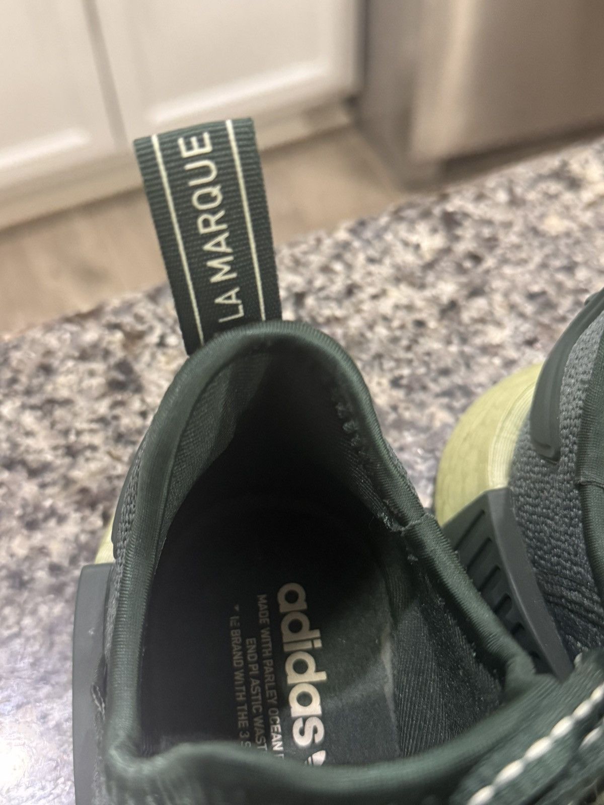 Reebok Adidas NMD R1 Boost Linen Green GW9477 Women's Size 6 Size US 6 / IT 36 - 6 Thumbnail