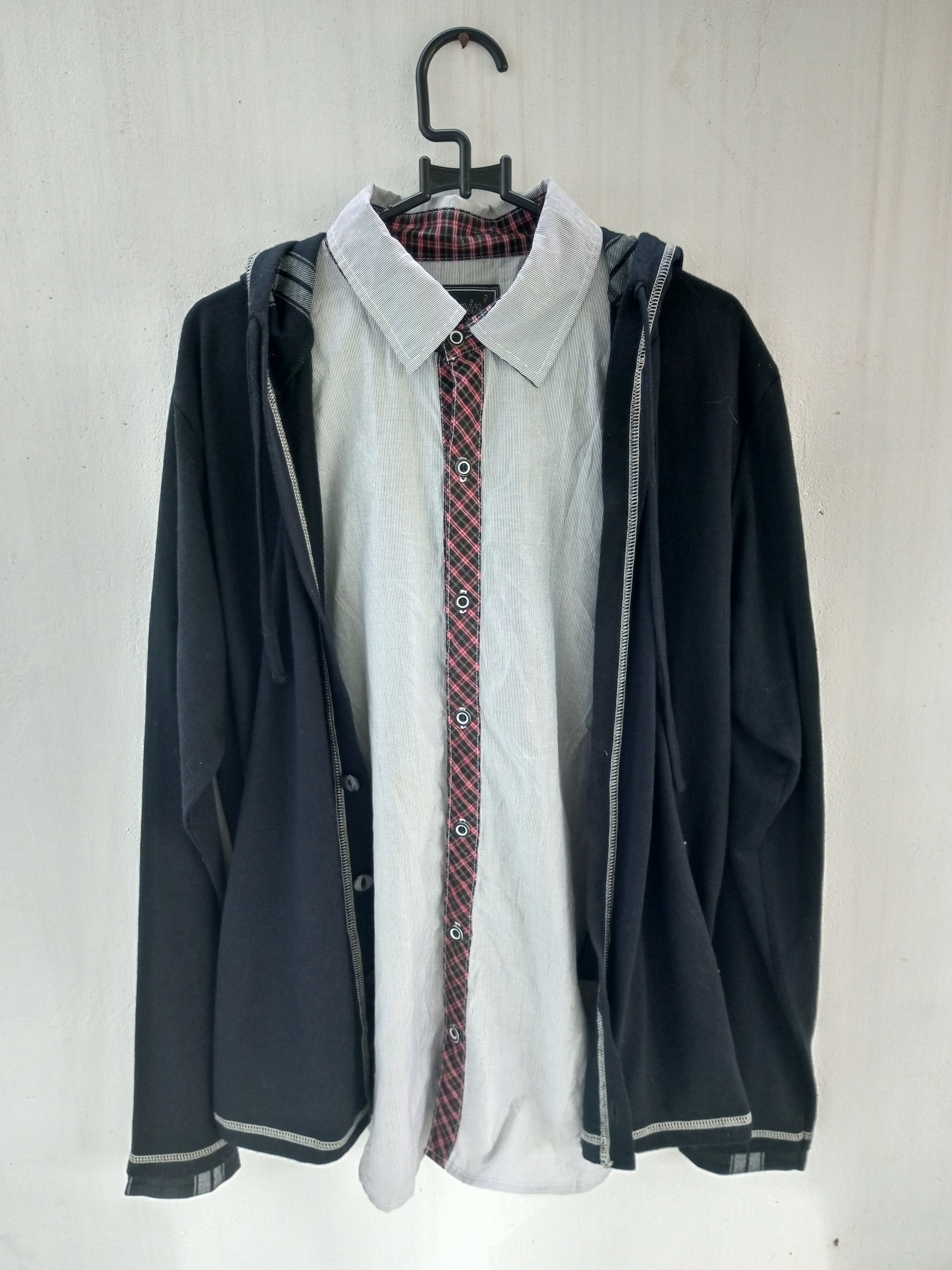 Japanese Brand JAPANESE DOUBLE LAYER LONG SLEEVE LGB STYLE Size US M / EU 48-50 / 2 - 5 Thumbnail
