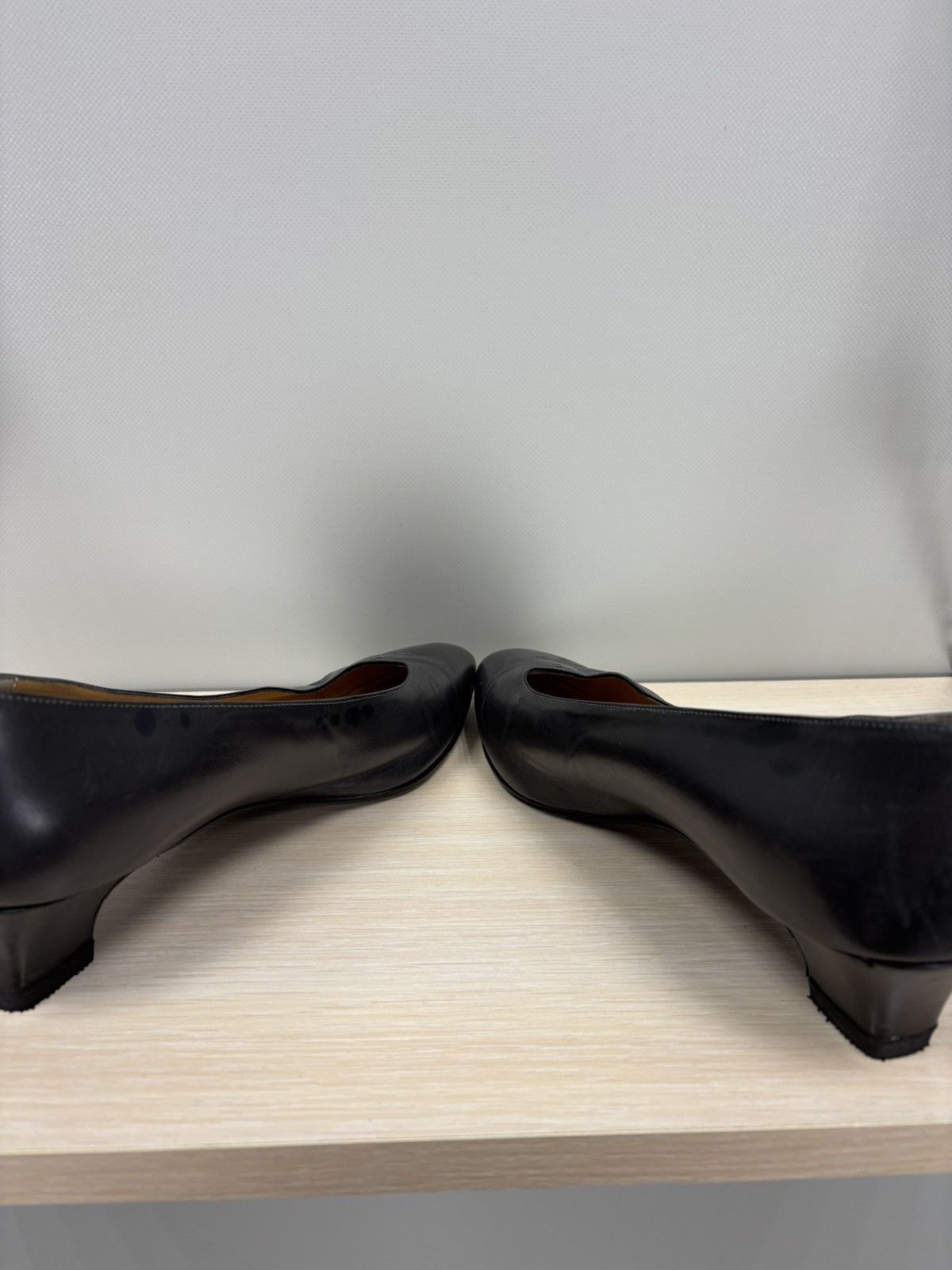Celine Womens heels Celine Paris Size 40 1/2 Color Gray Size US 10.5 / IT 40.5 - 8 Thumbnail