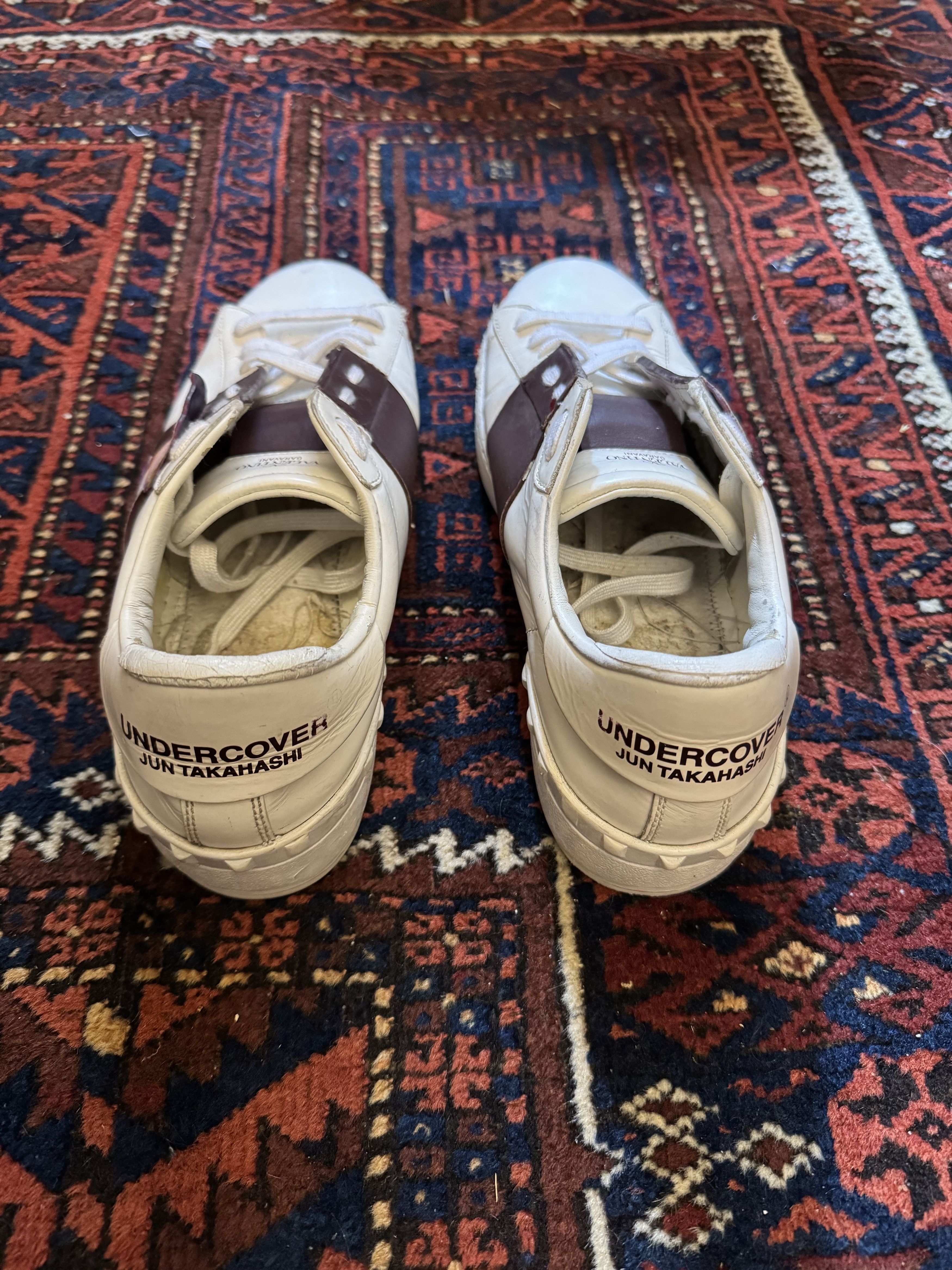 Giovanni Valentino Valentino Garavani White Sneakers Valentino Garavani Size US 11 / EU 44 - 4 Thumbnail