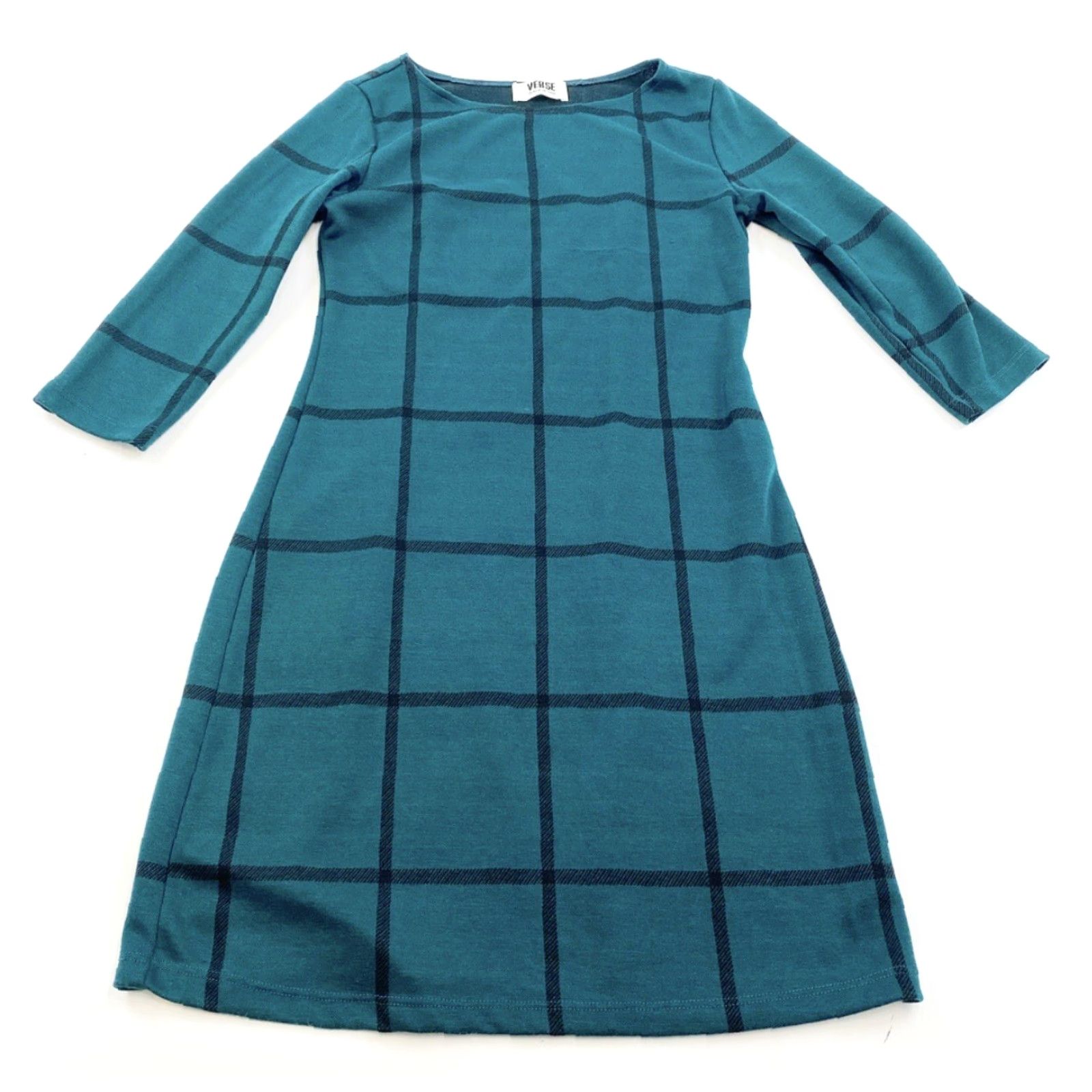 Vintage VINTAGE Verse Dress Womens XS Green Made In USA Size XS / US 0-2 / IT 36-38 - 2 Thumbnail