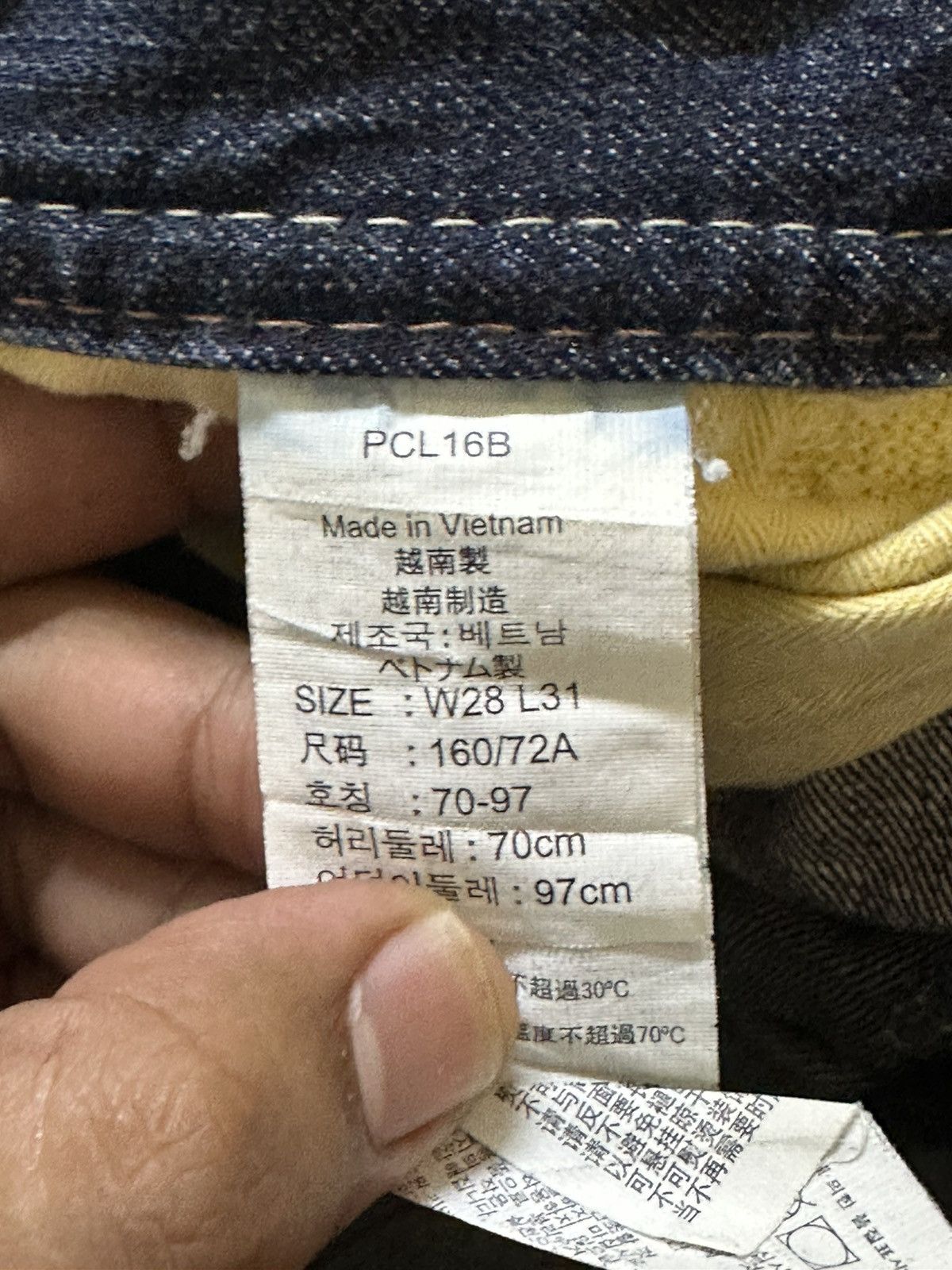 Levi's Vintage Clothing Vintage Levi’s PCL 15-101 Grunge Tactical Distressed Denim Size US 30 / EU 46 - 9 Thumbnail