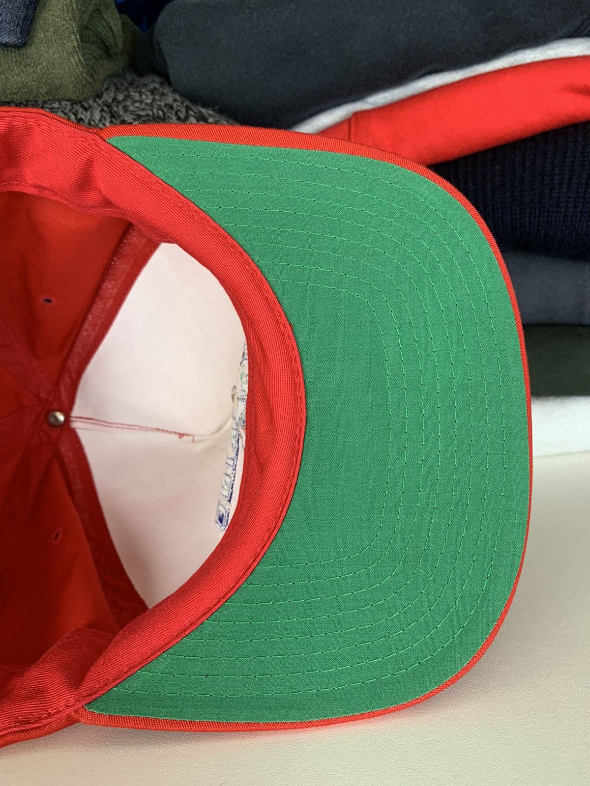 Vintage Vintage 90s Dunking Basketball Big Logo Cap Hat Size ONE SIZE - 19 Thumbnail